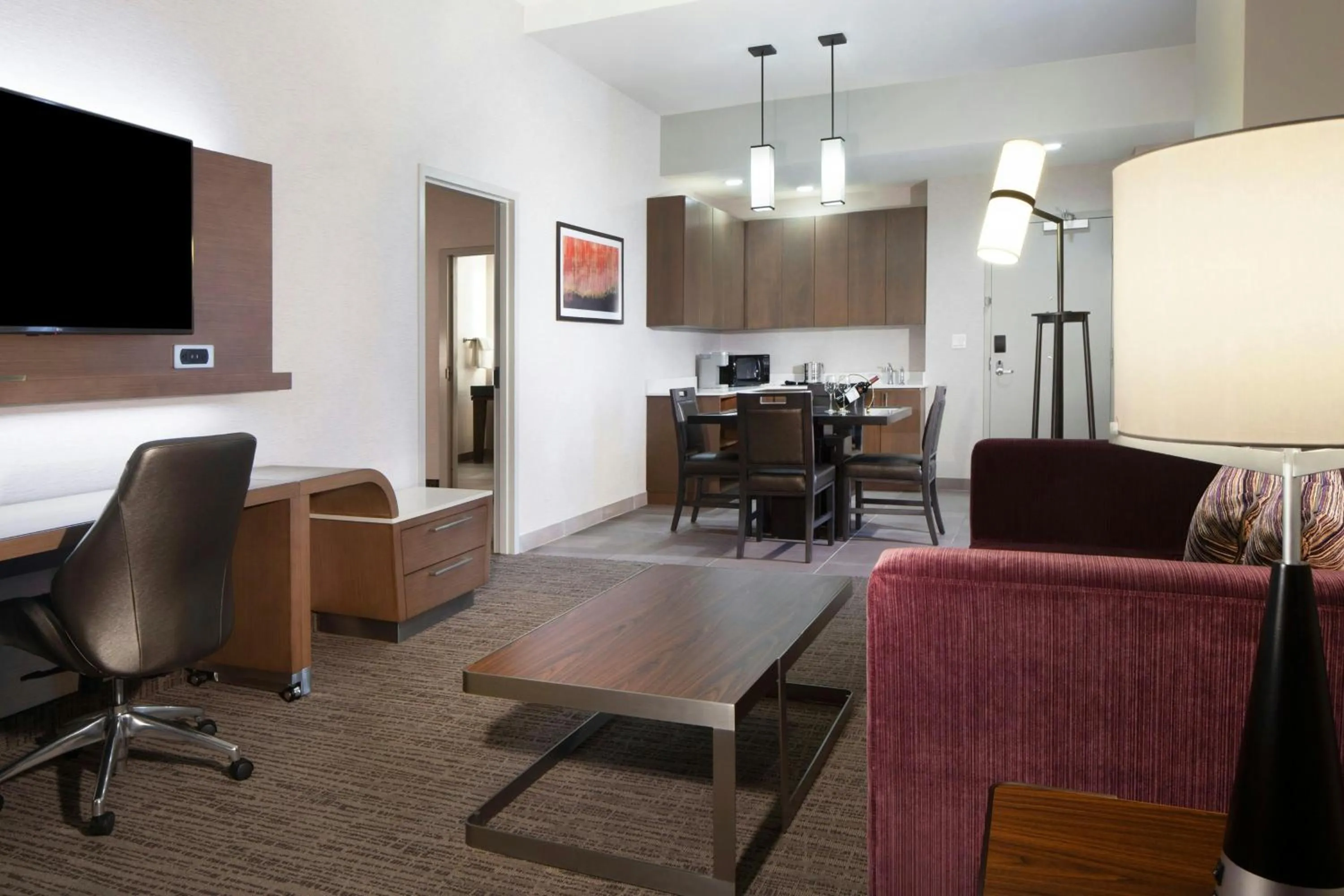 Living room in Courtyard By Marriott El Paso Downtown/Convention Center