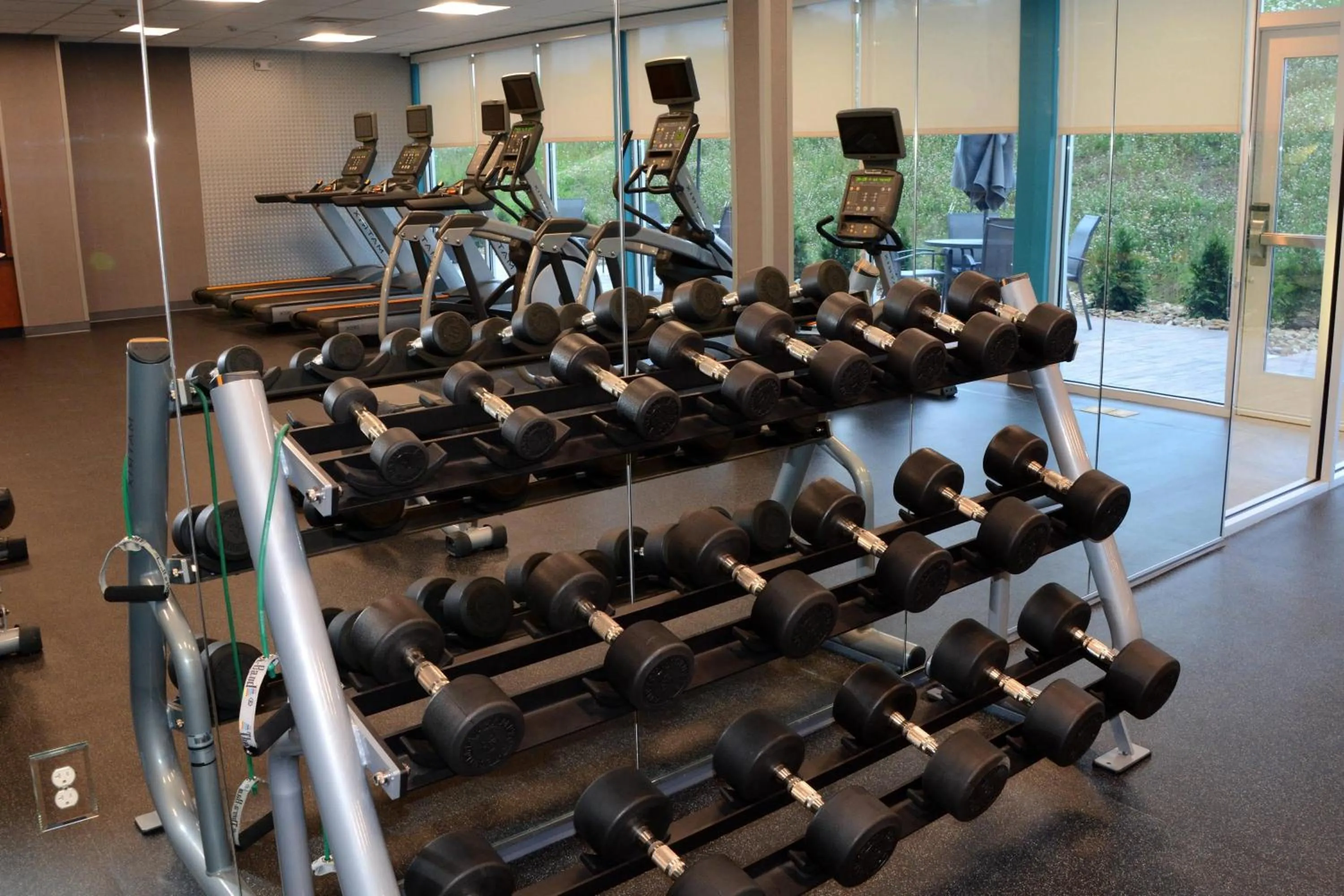 Fitness centre/facilities in Fairfield Inn & Suites By Marriott Somerset, PA
