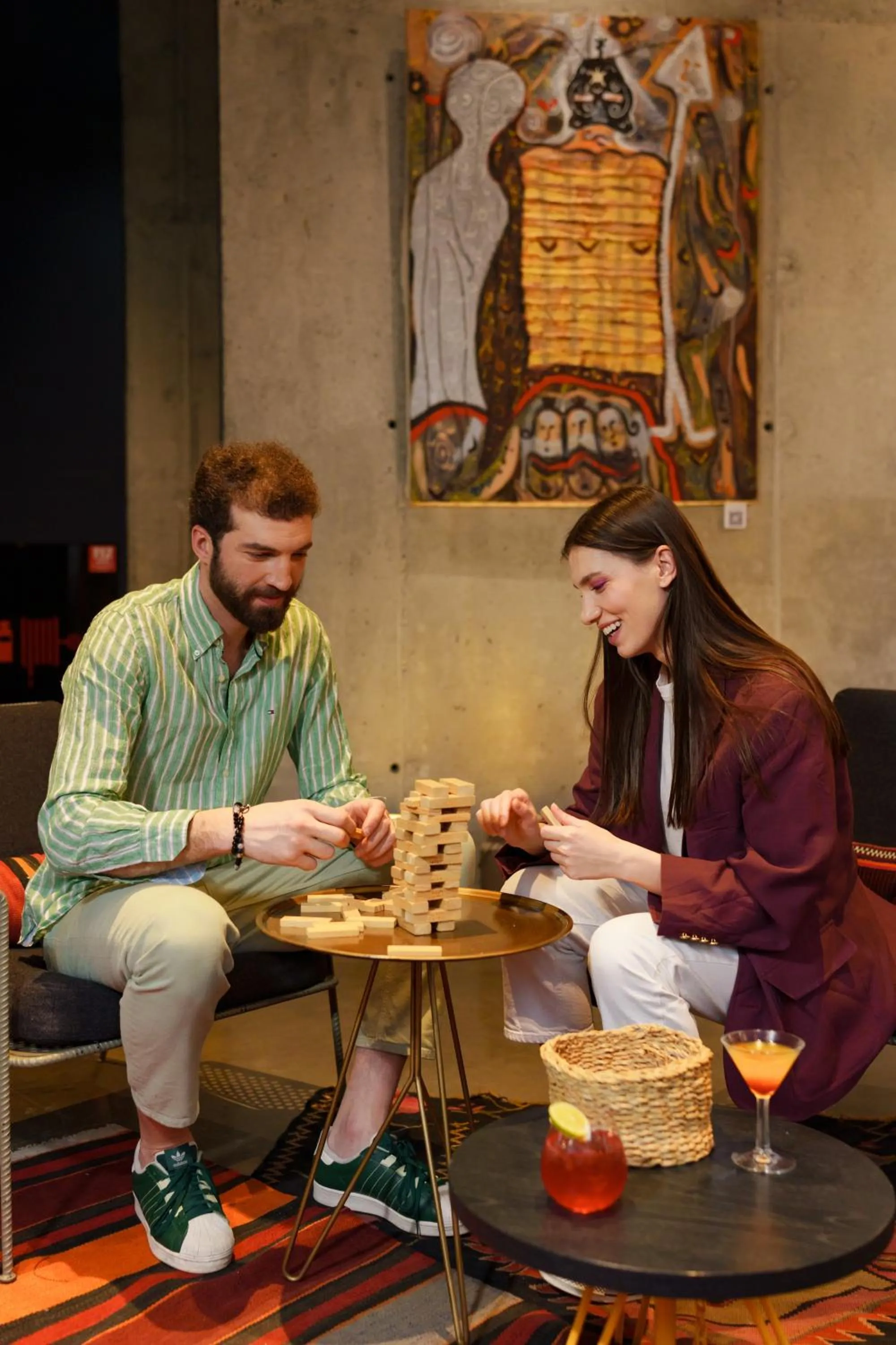 Lobby or reception in Moxy Tbilisi