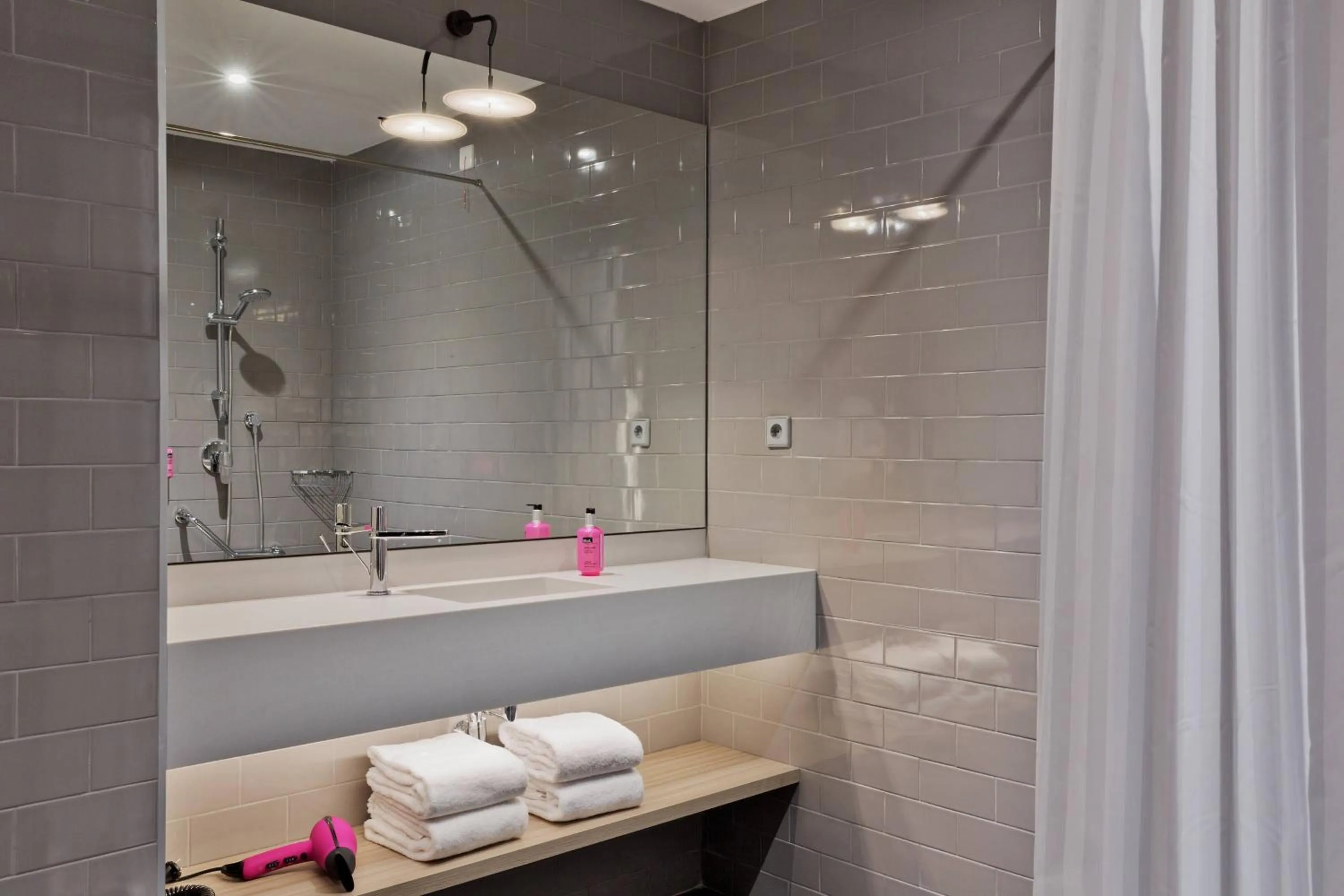 Bathroom in Moxy Tbilisi