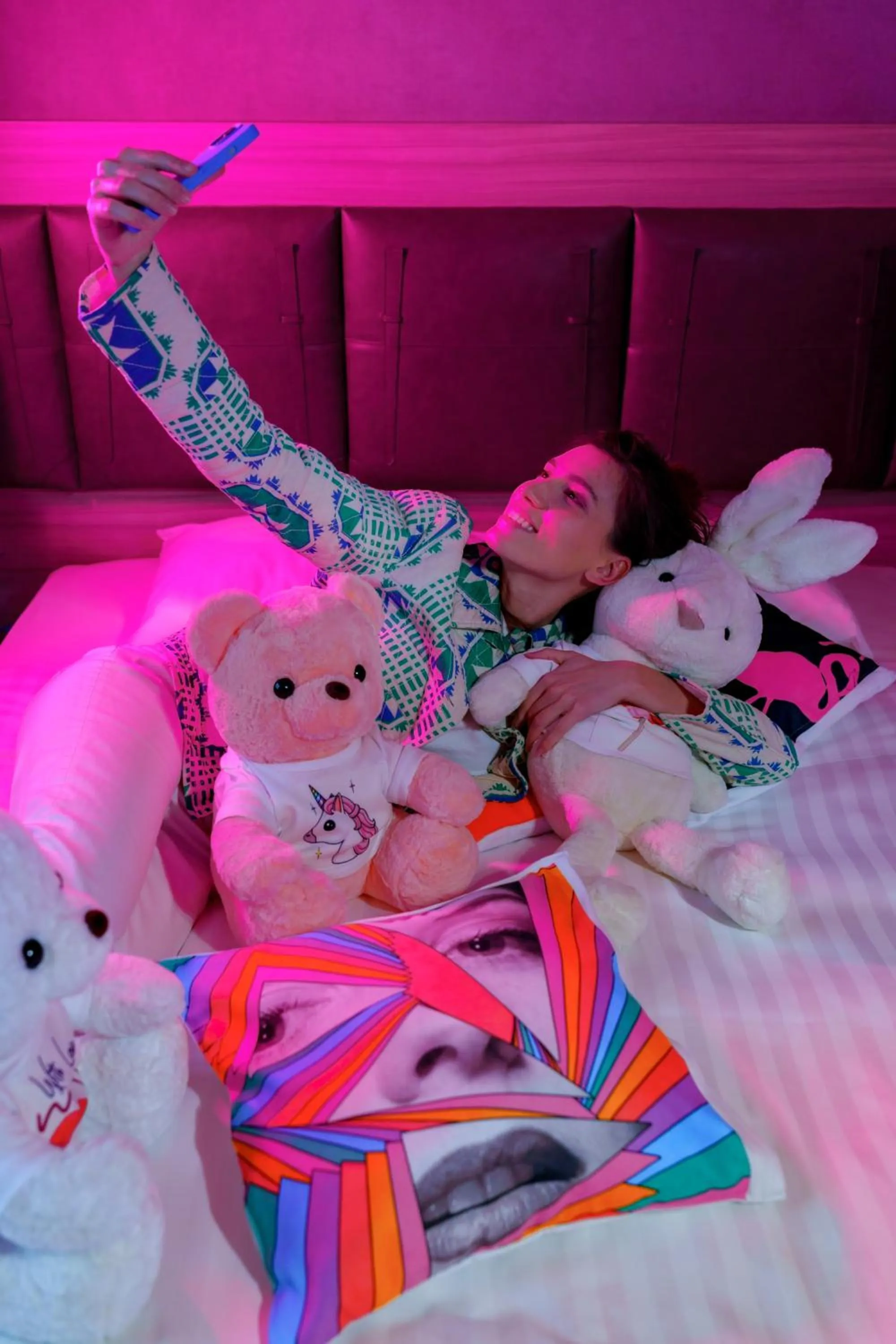 Bedroom, Bed in Moxy Tbilisi