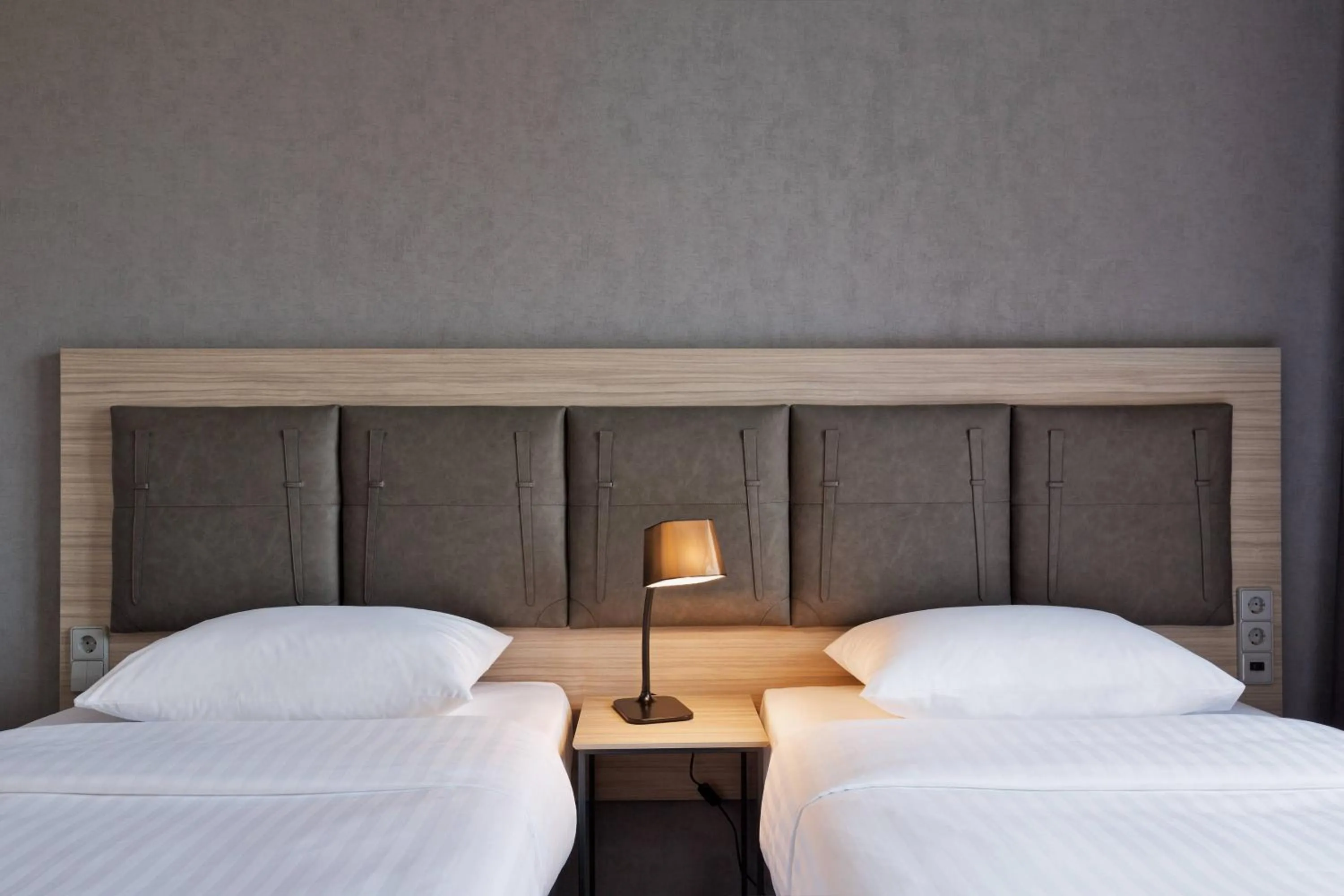 Photo of the whole room, Bed in Moxy Tbilisi