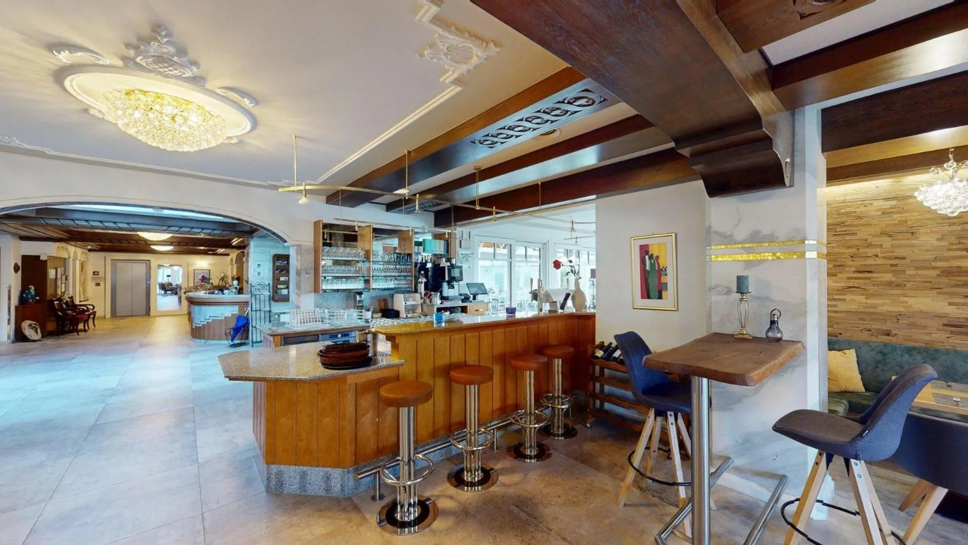 Lounge or bar in Hotel Alexanderhof