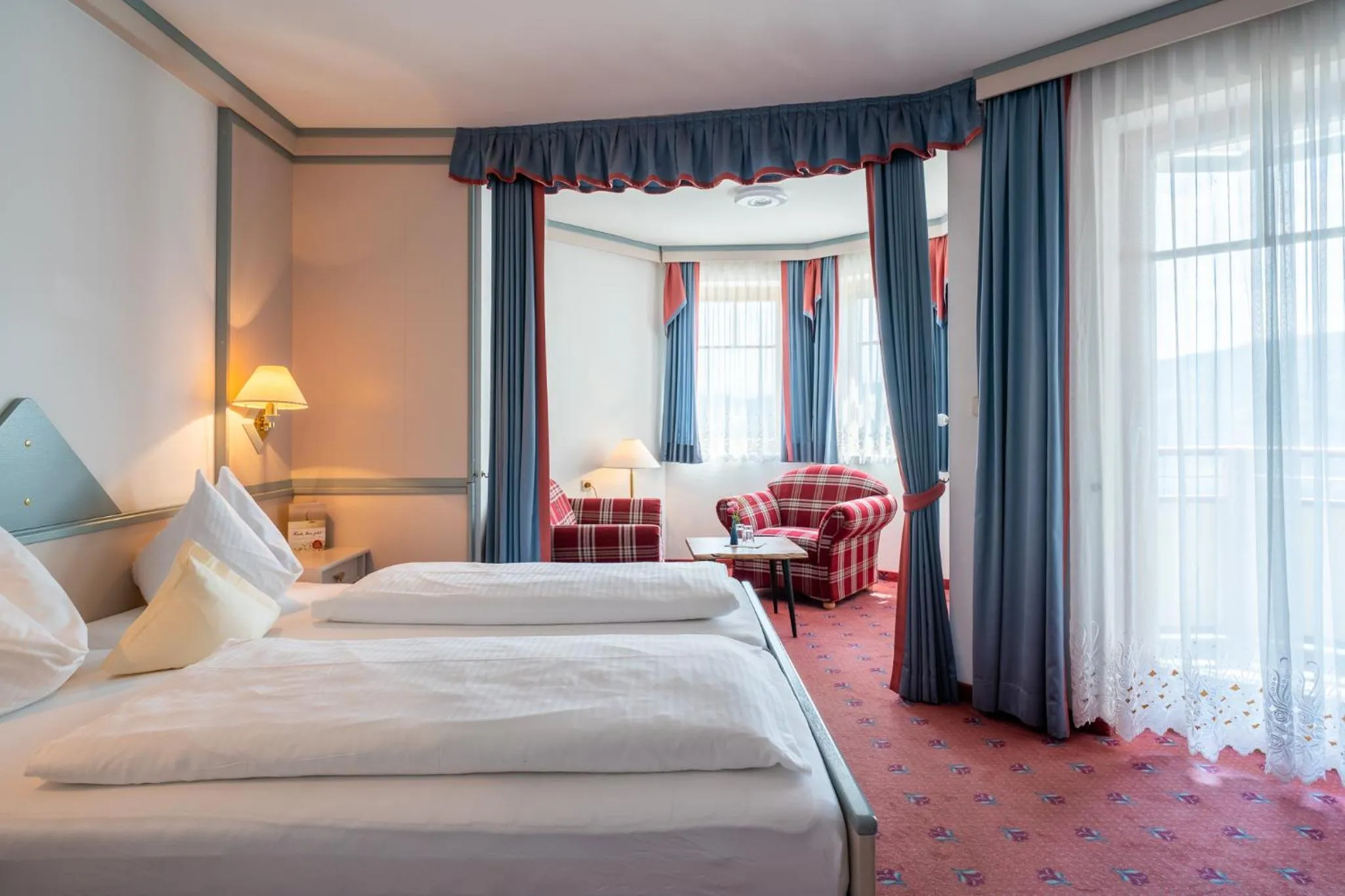 Bedroom, Bed in Hotel Alexanderhof