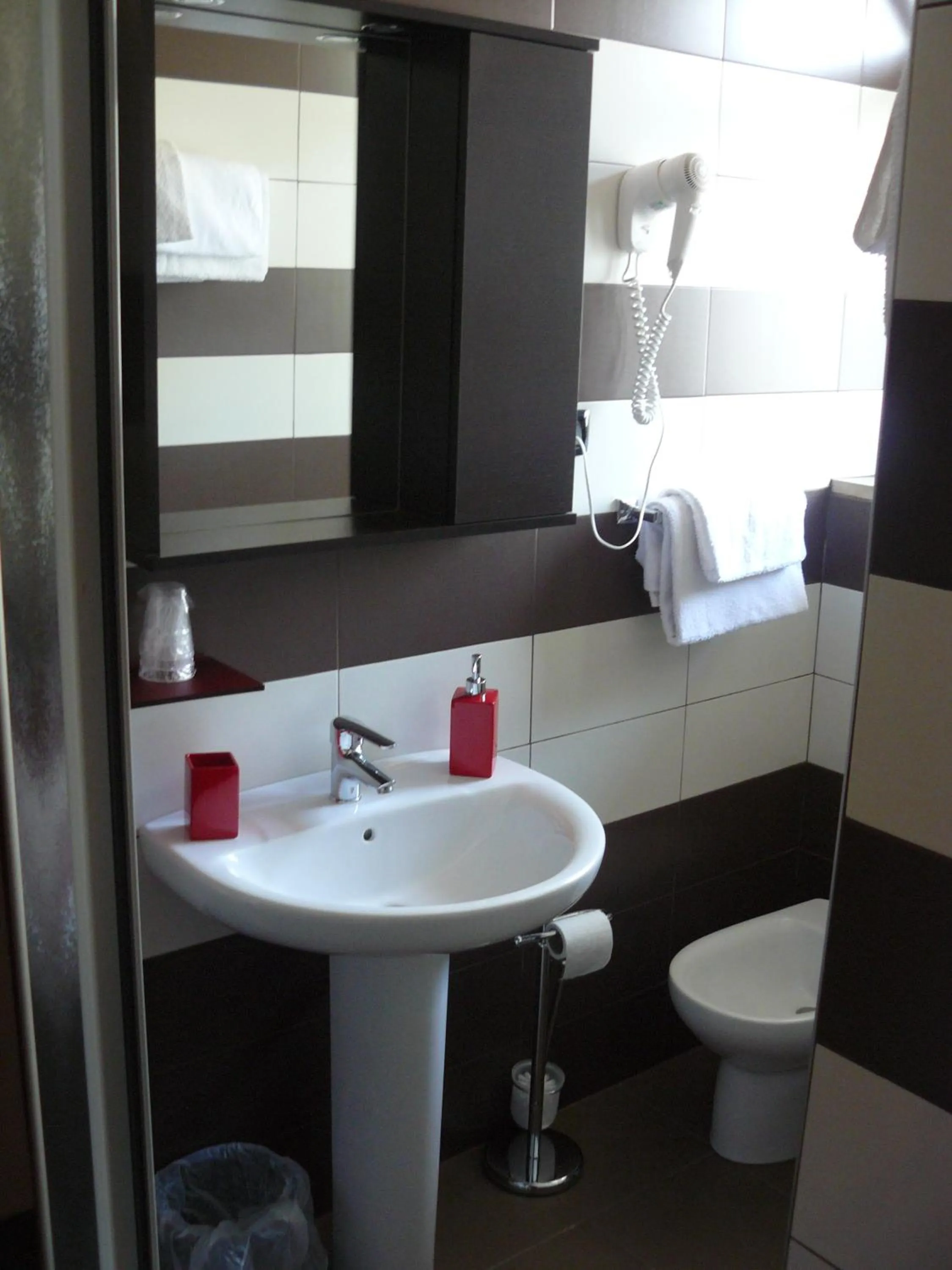 Bathroom in Hotel Vittoriano