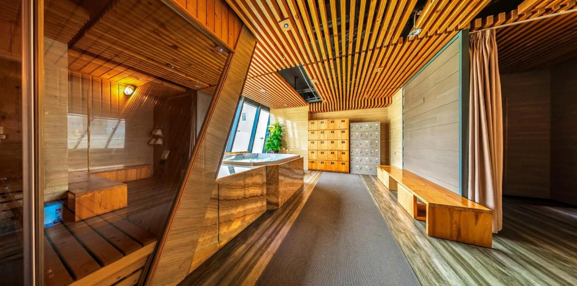 Sauna in Boton Blue Hotel & Spa