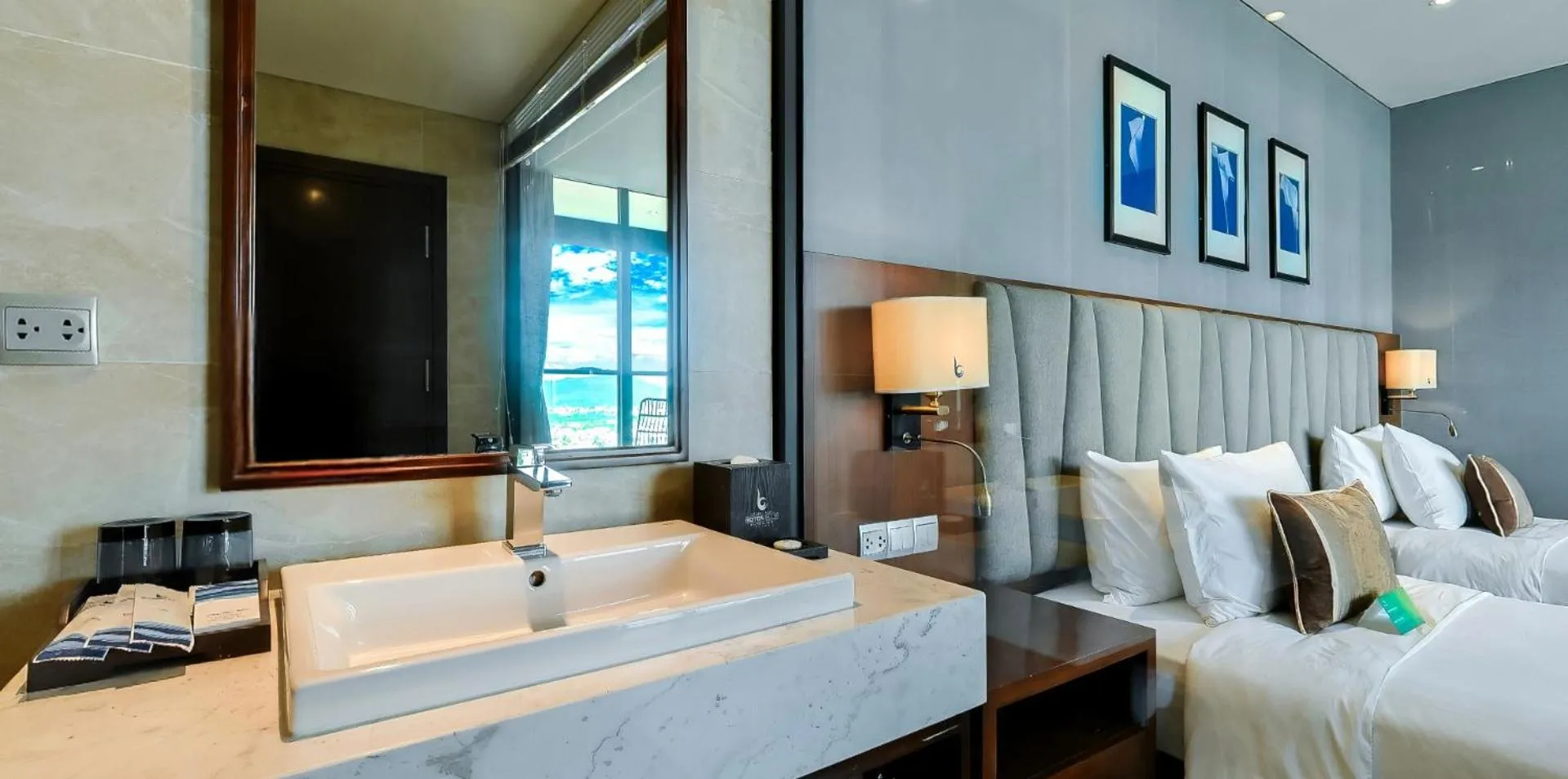 Bedroom, Bed in Boton Blue Hotel & Spa