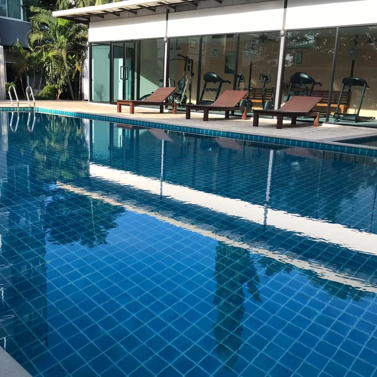 Pool view in The Park 304 Executive Serviced Apartment