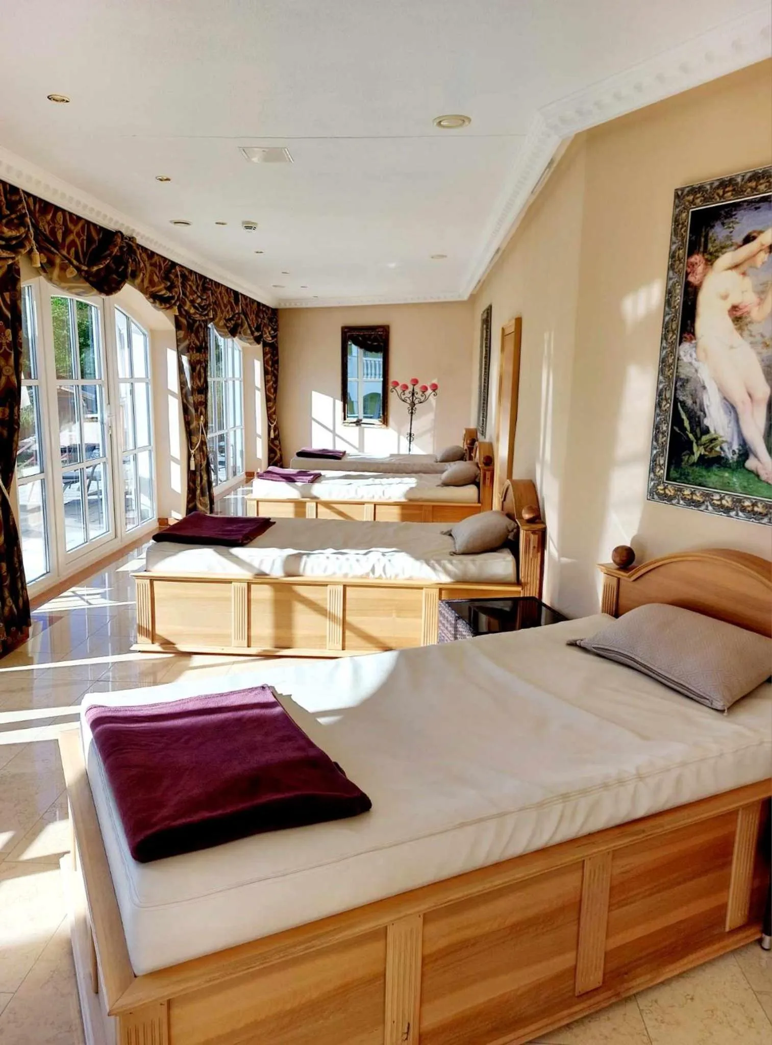 Spa and wellness centre/facilities, Bed in Wellnesshotel Parkschlössl zu Thyrnau Ihr adults only SPA Resort