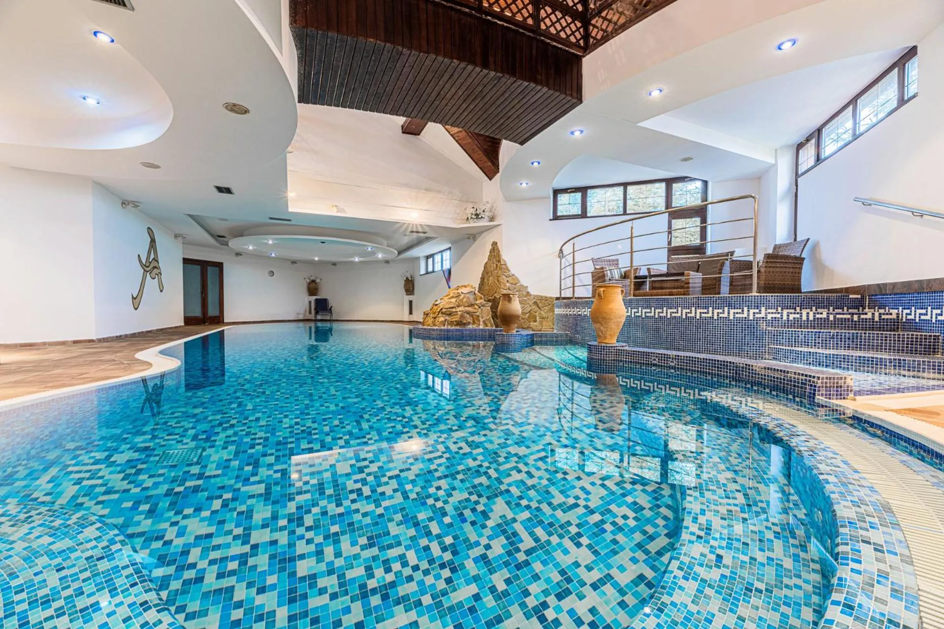 Swimming pool in Hotel Amalia