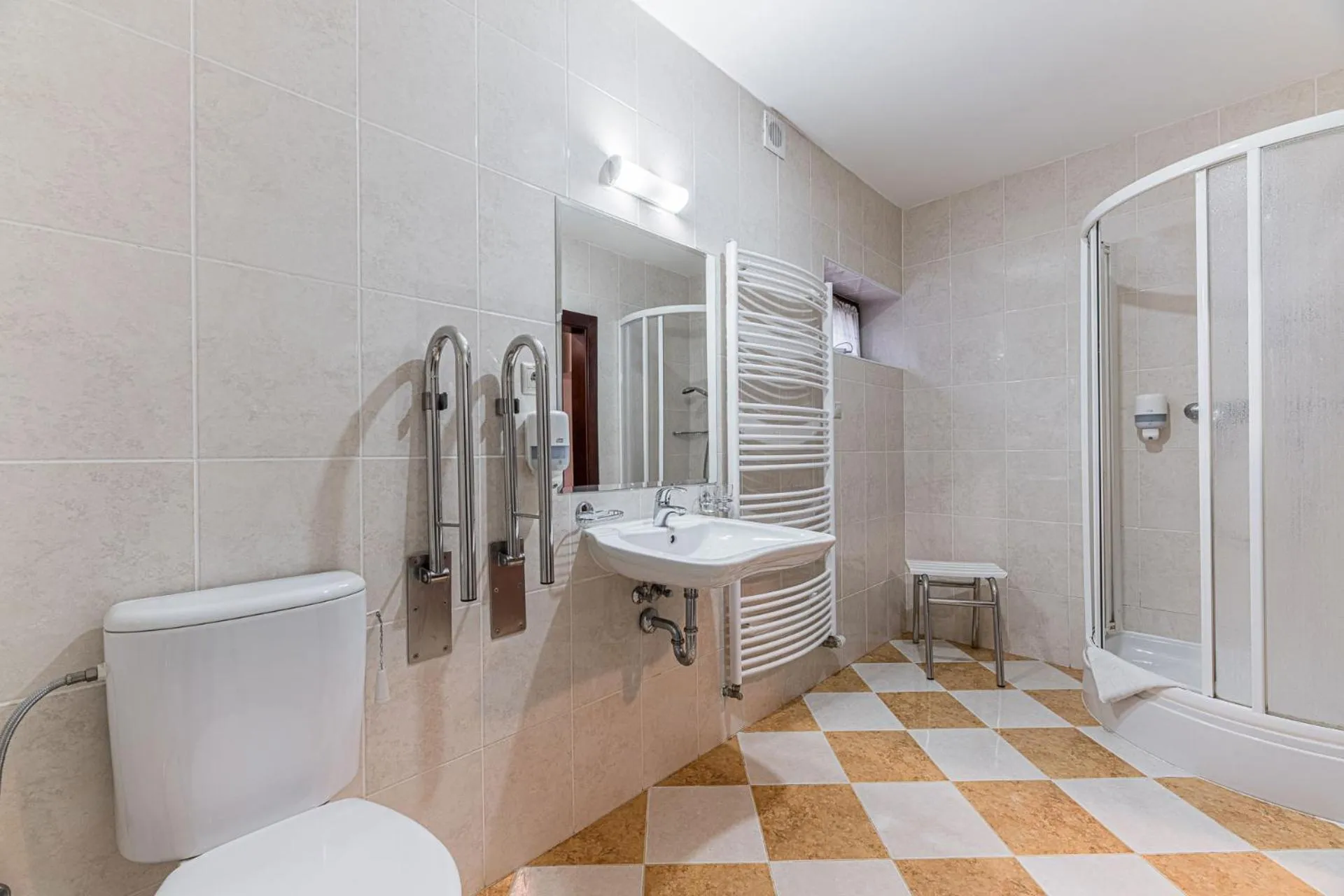 Bathroom in Hotel Amalia