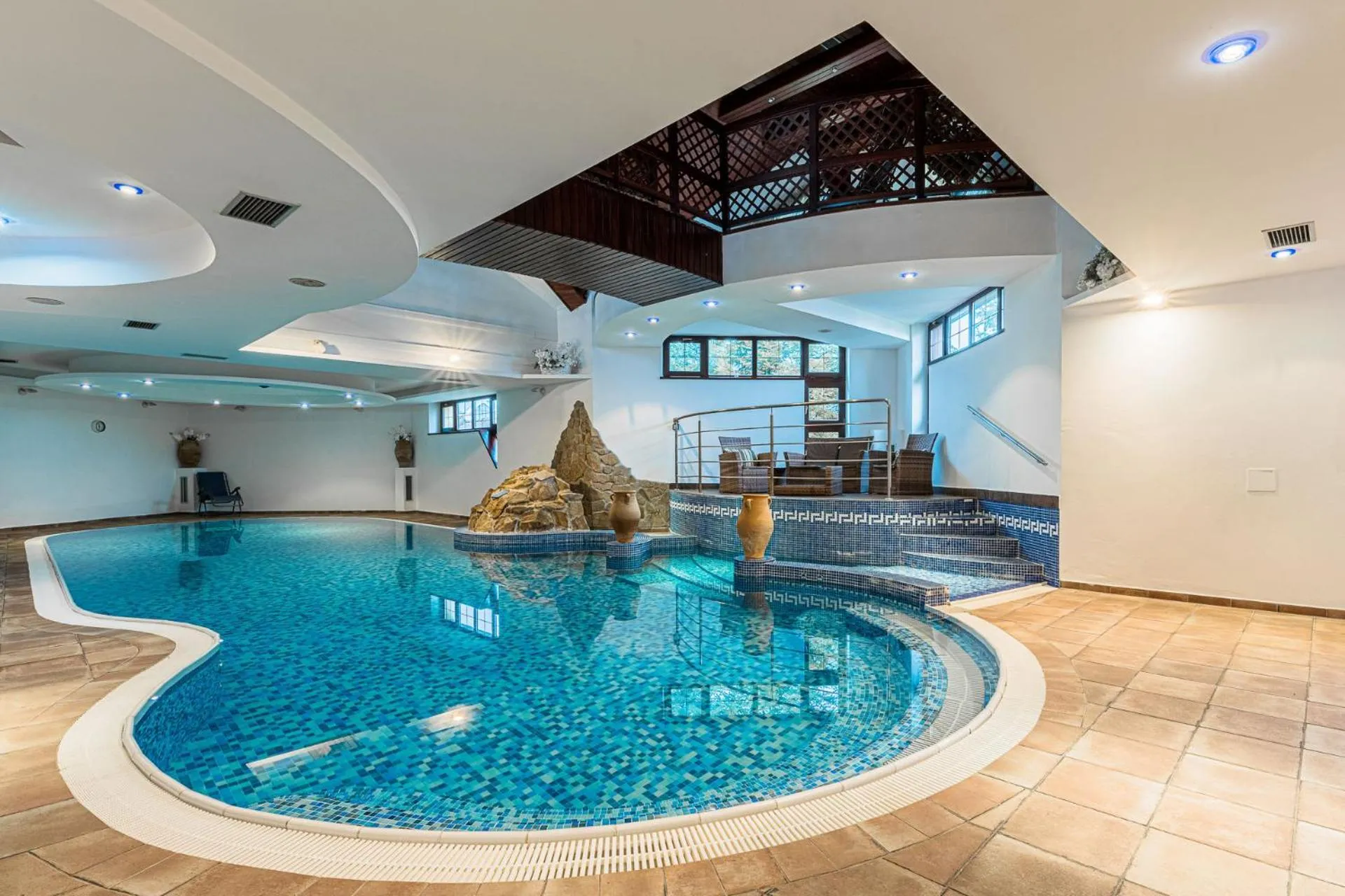 Swimming pool in Hotel Amalia