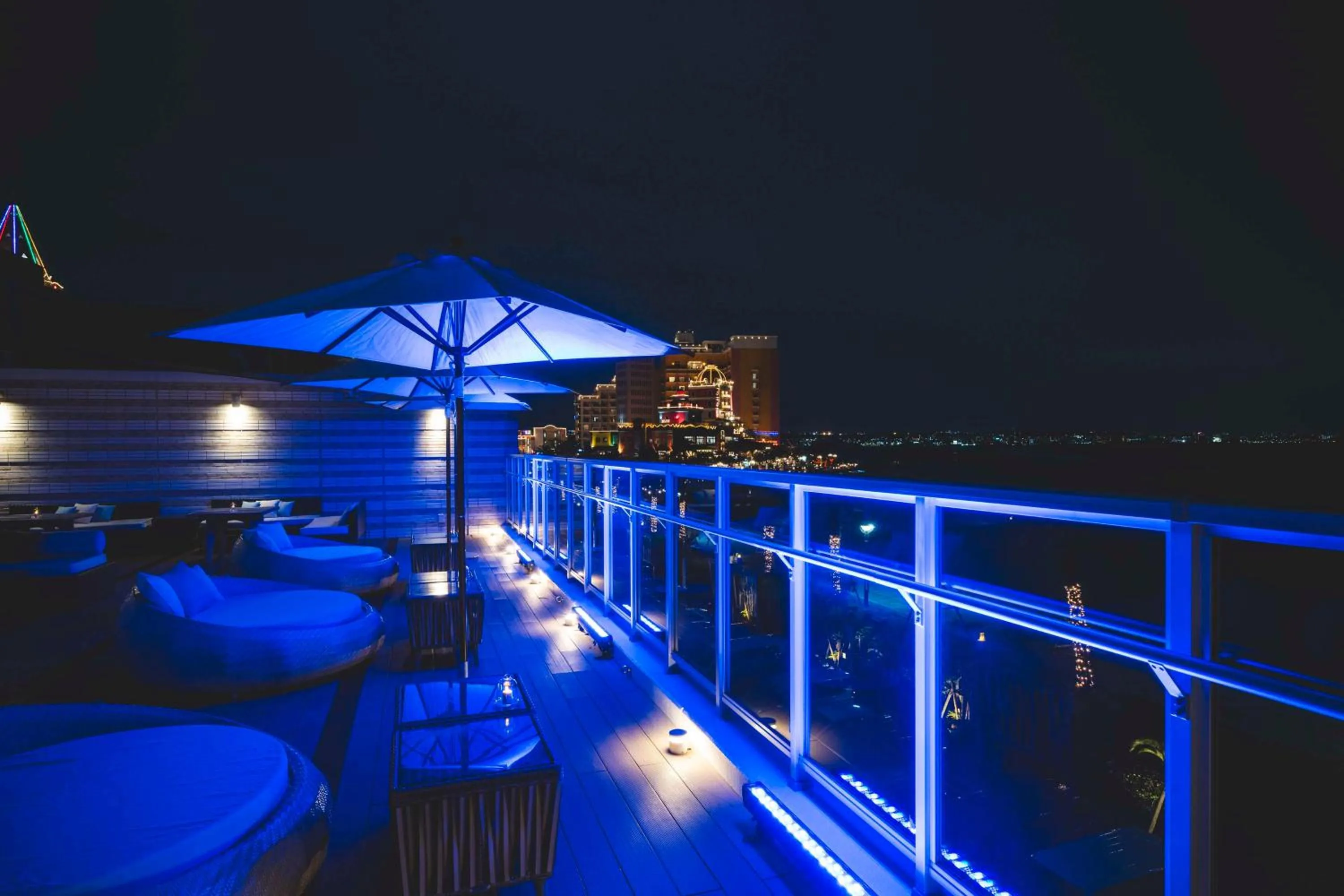Pool view in DoubleTree by Hilton Okinawa Chatan Resort