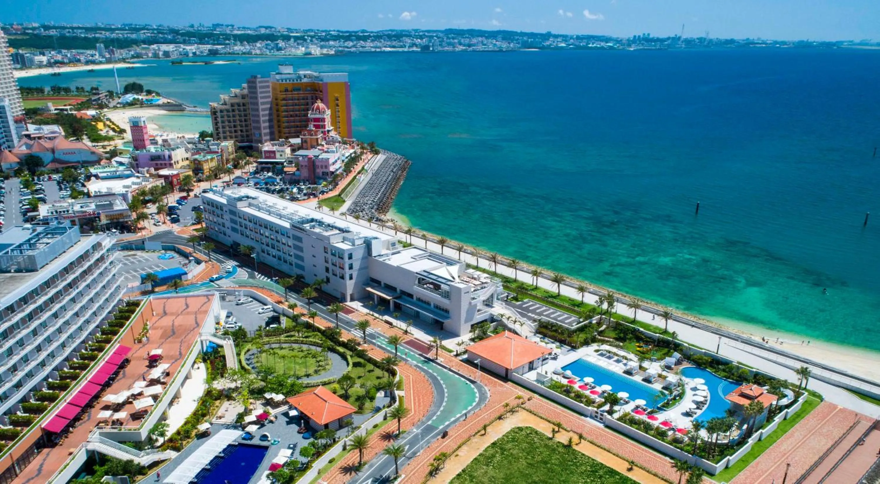 Property building in DoubleTree by Hilton Okinawa Chatan Resort