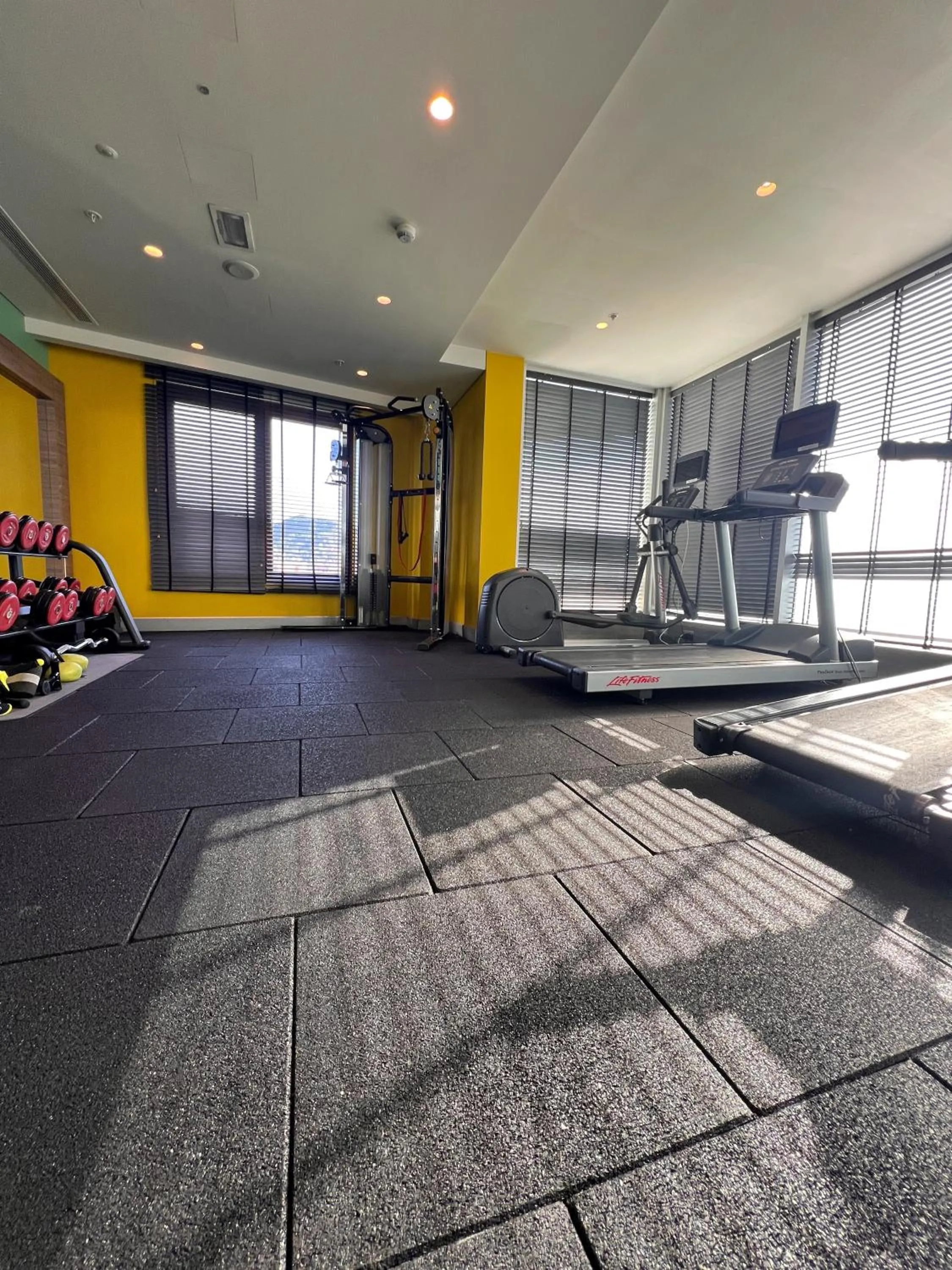 Fitness centre/facilities in Hilton Garden Inn Tirana