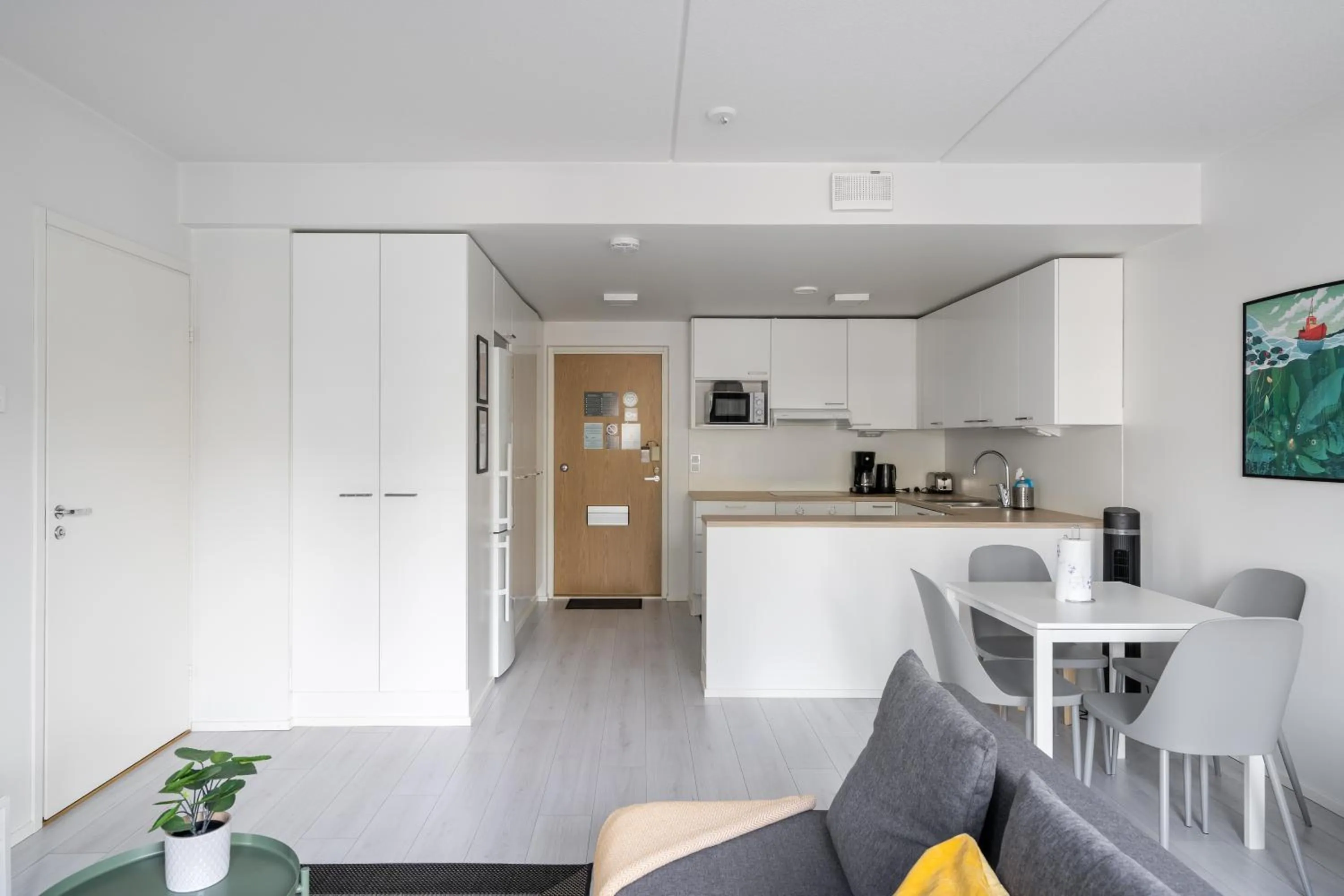 Dining area in Hiisi Homes Espoo Center