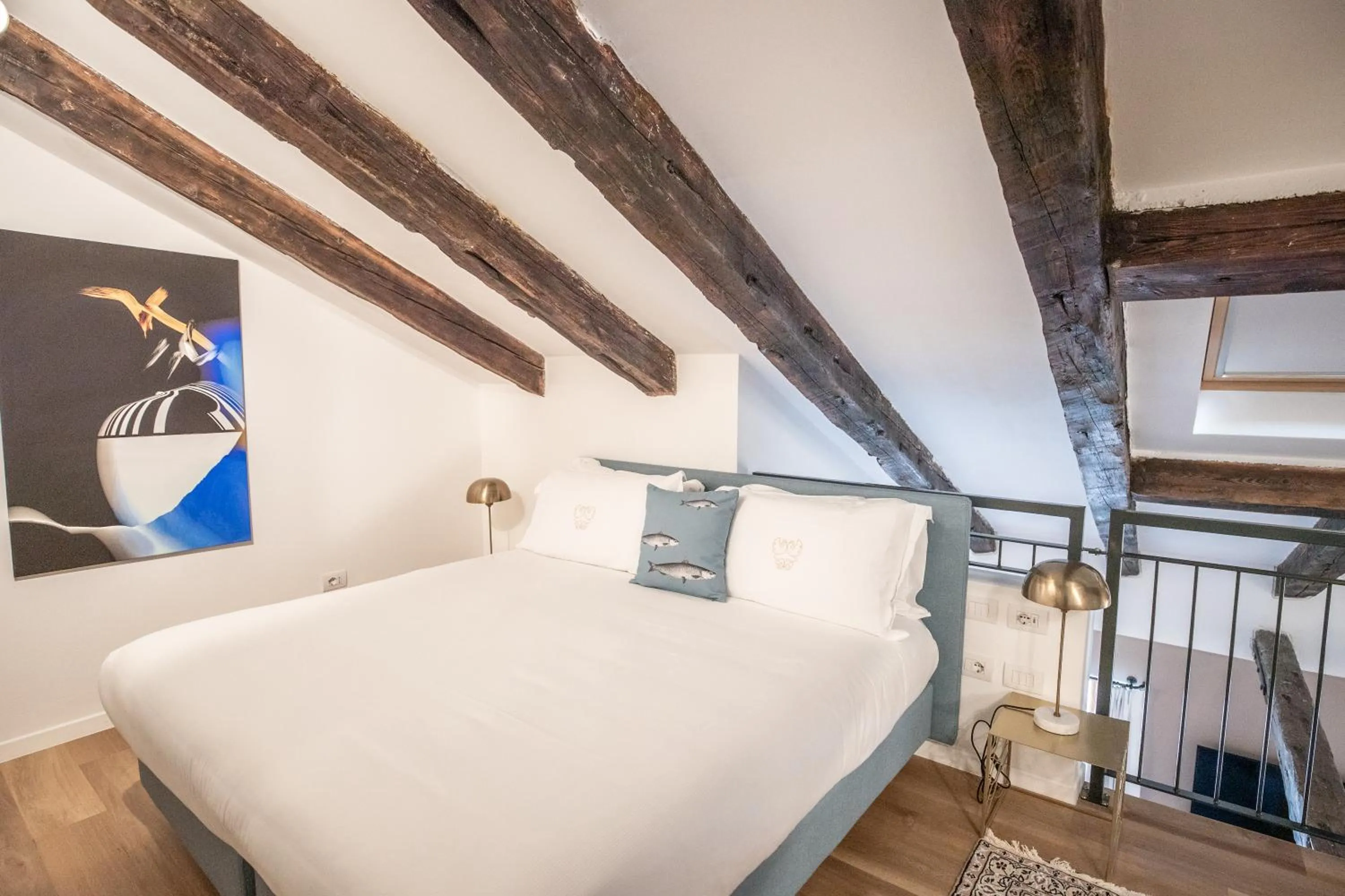 Bedroom, Bed in Hotel Vis à Vis