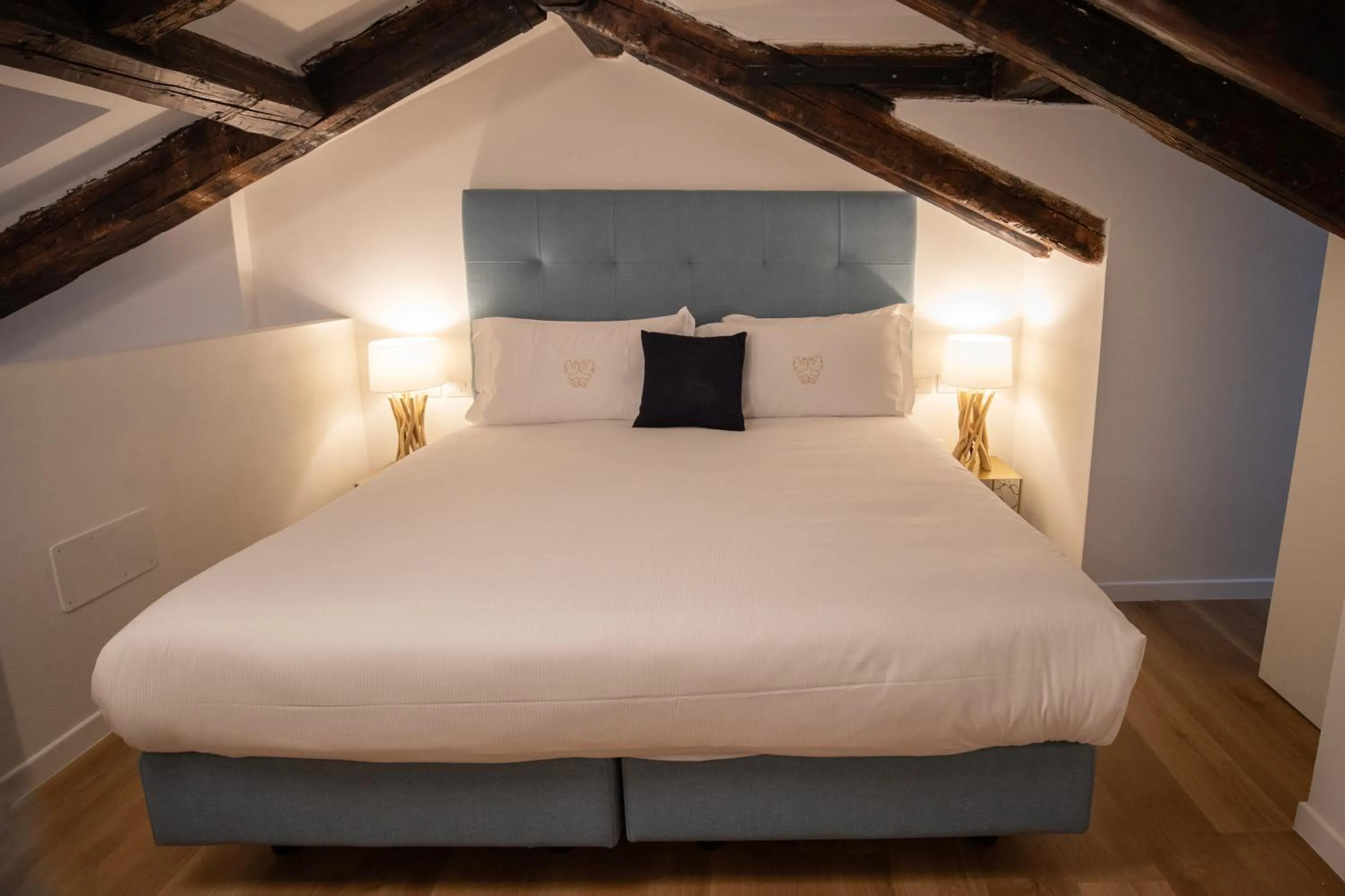 Bedroom, Bed in Hotel Vis à Vis