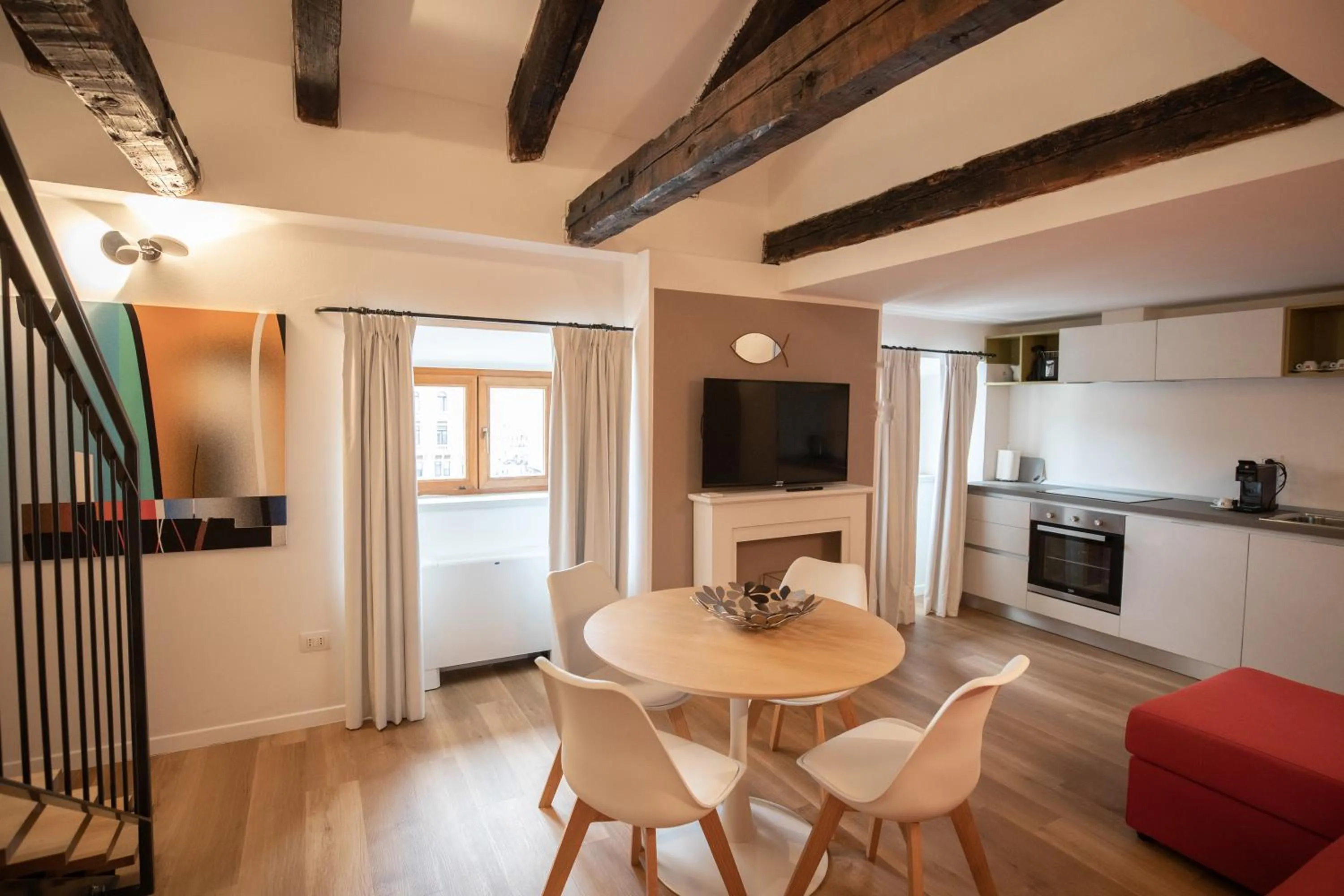 Dining area in Hotel Vis à Vis