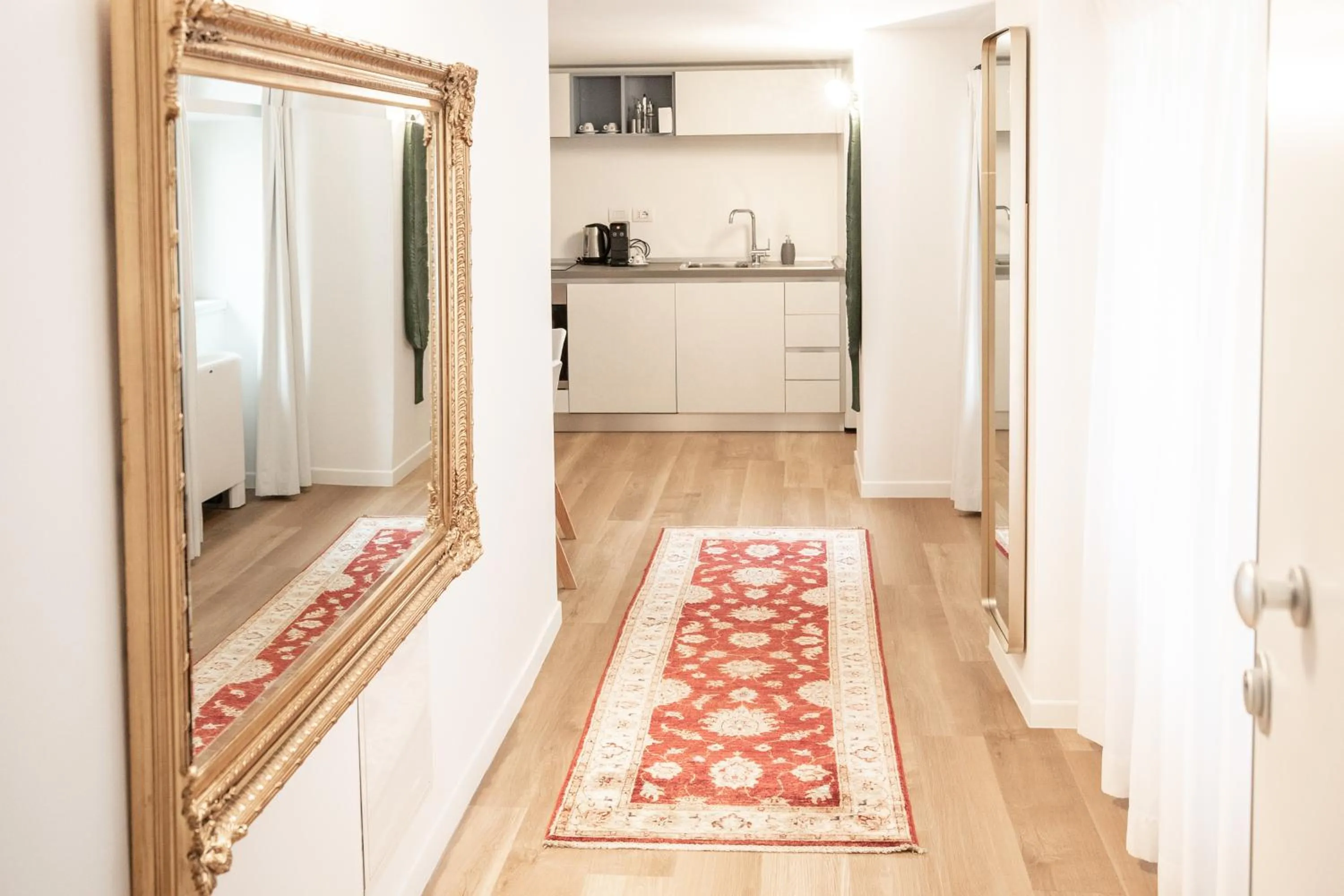 Kitchen or kitchenette in Hotel Vis à Vis