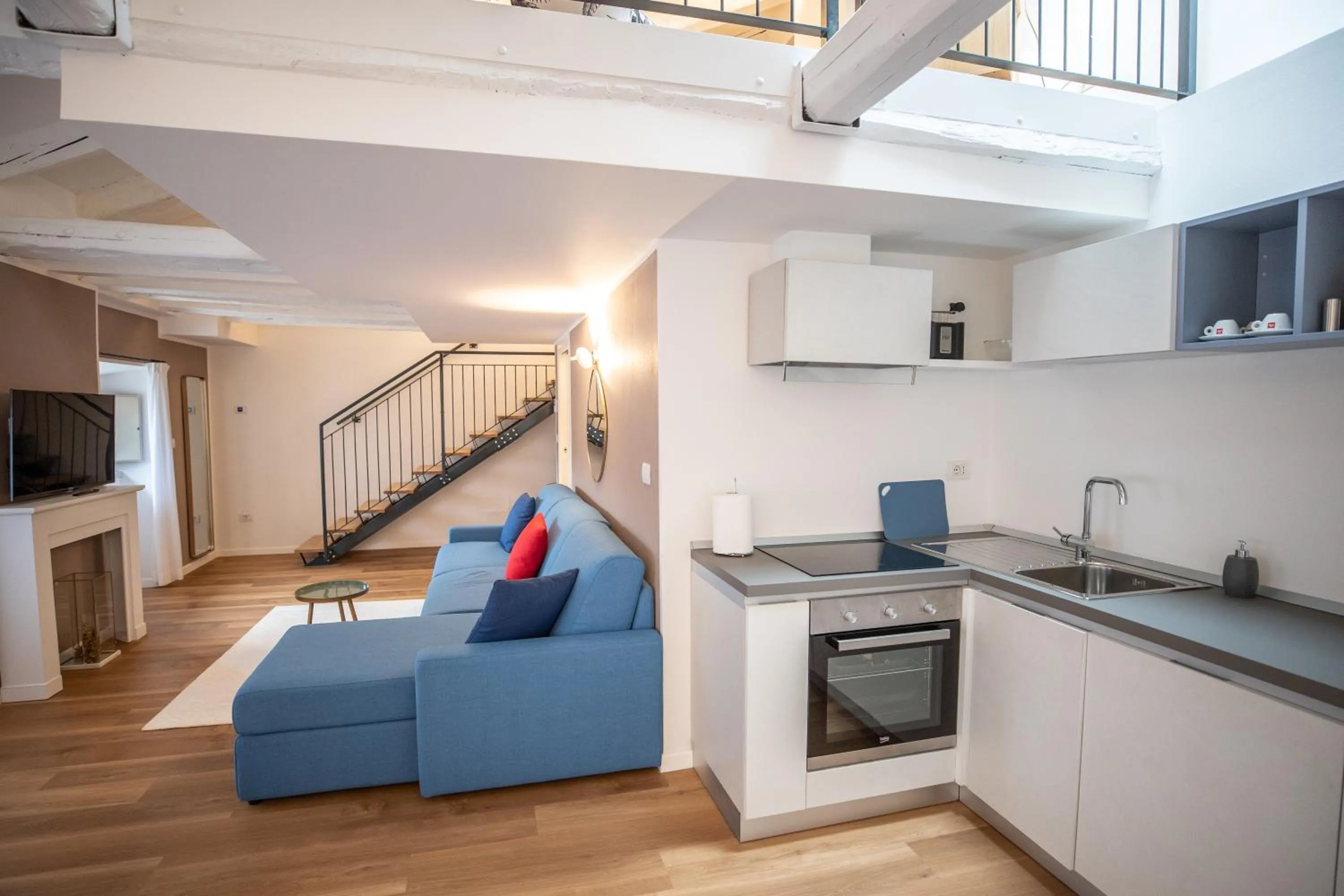 Kitchen or kitchenette in Hotel Vis à Vis