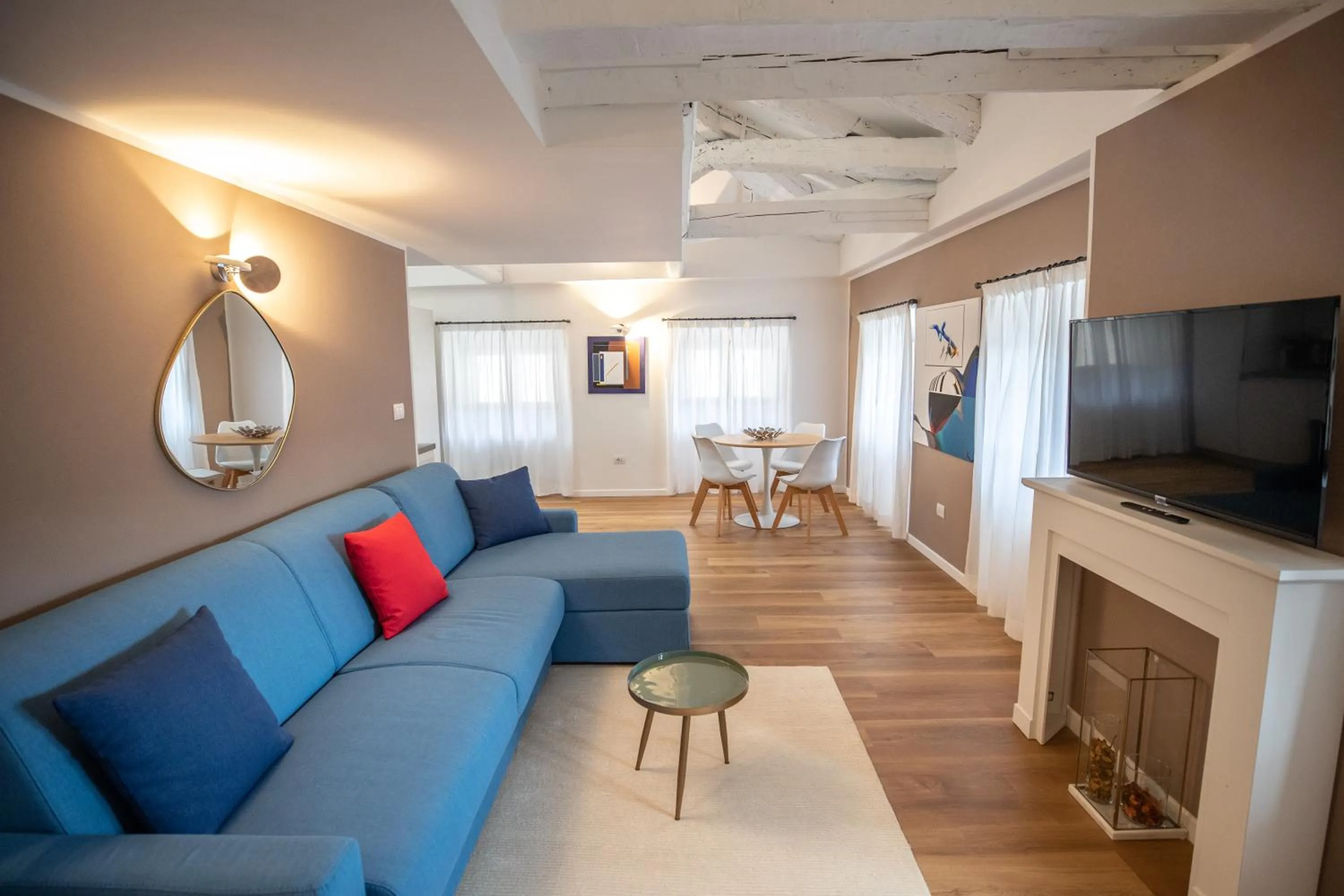 Living room in Hotel Vis à Vis