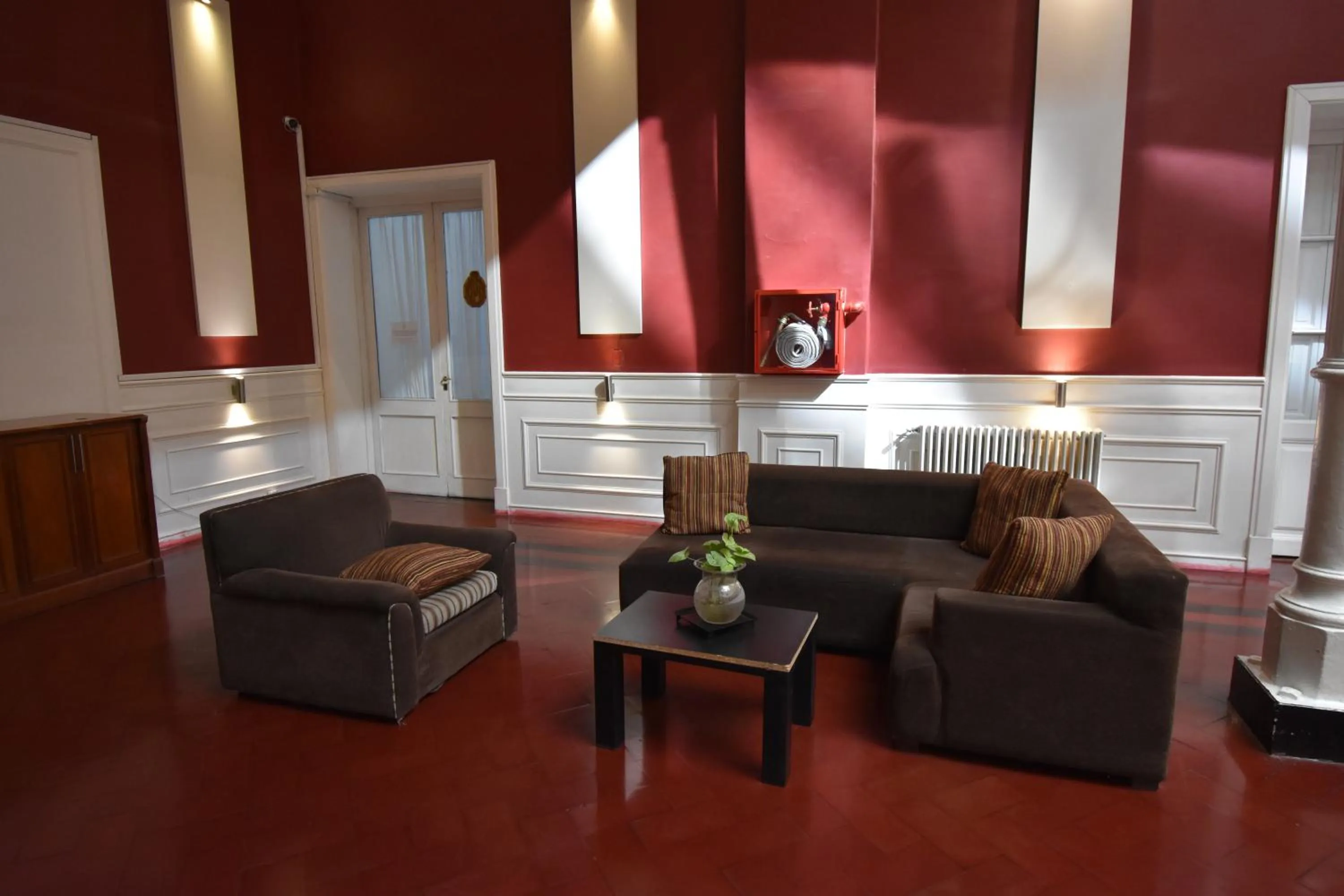 Living room in Hotel Plaza