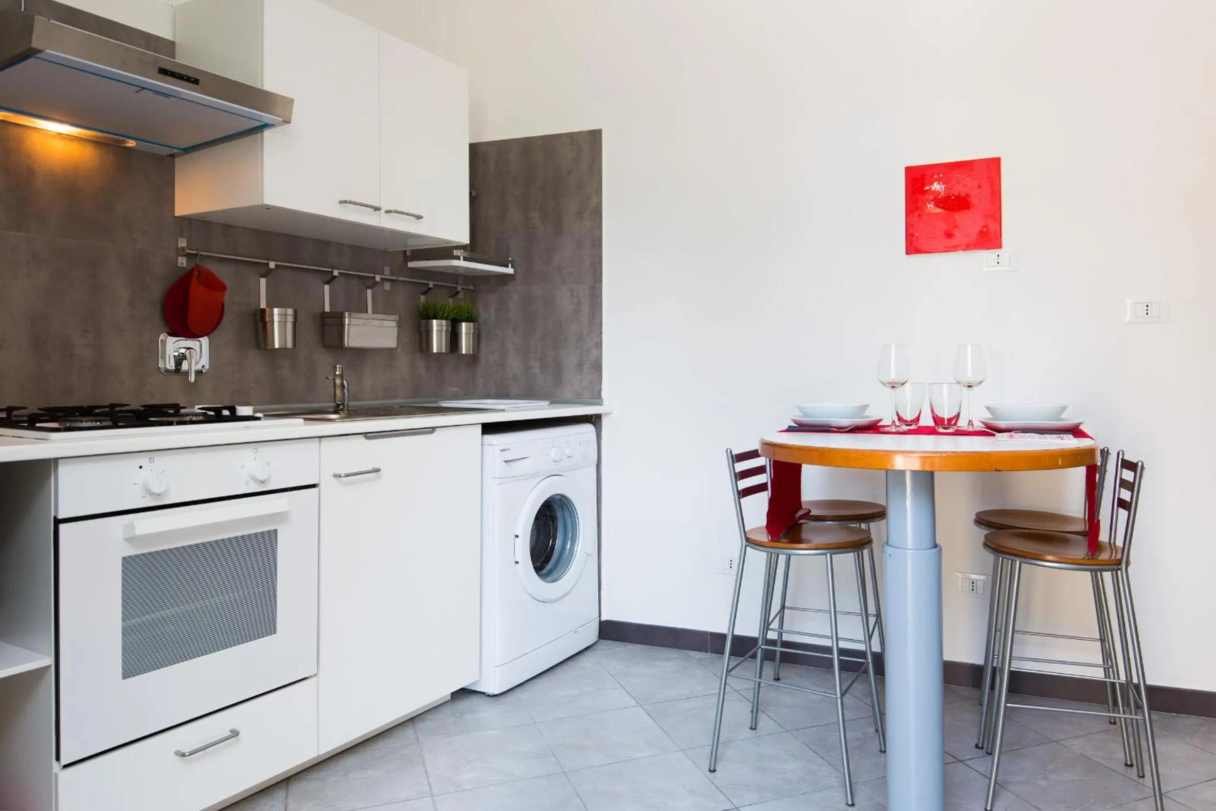 Kitchen or kitchenette in Niclas Luxury Apartments EUR