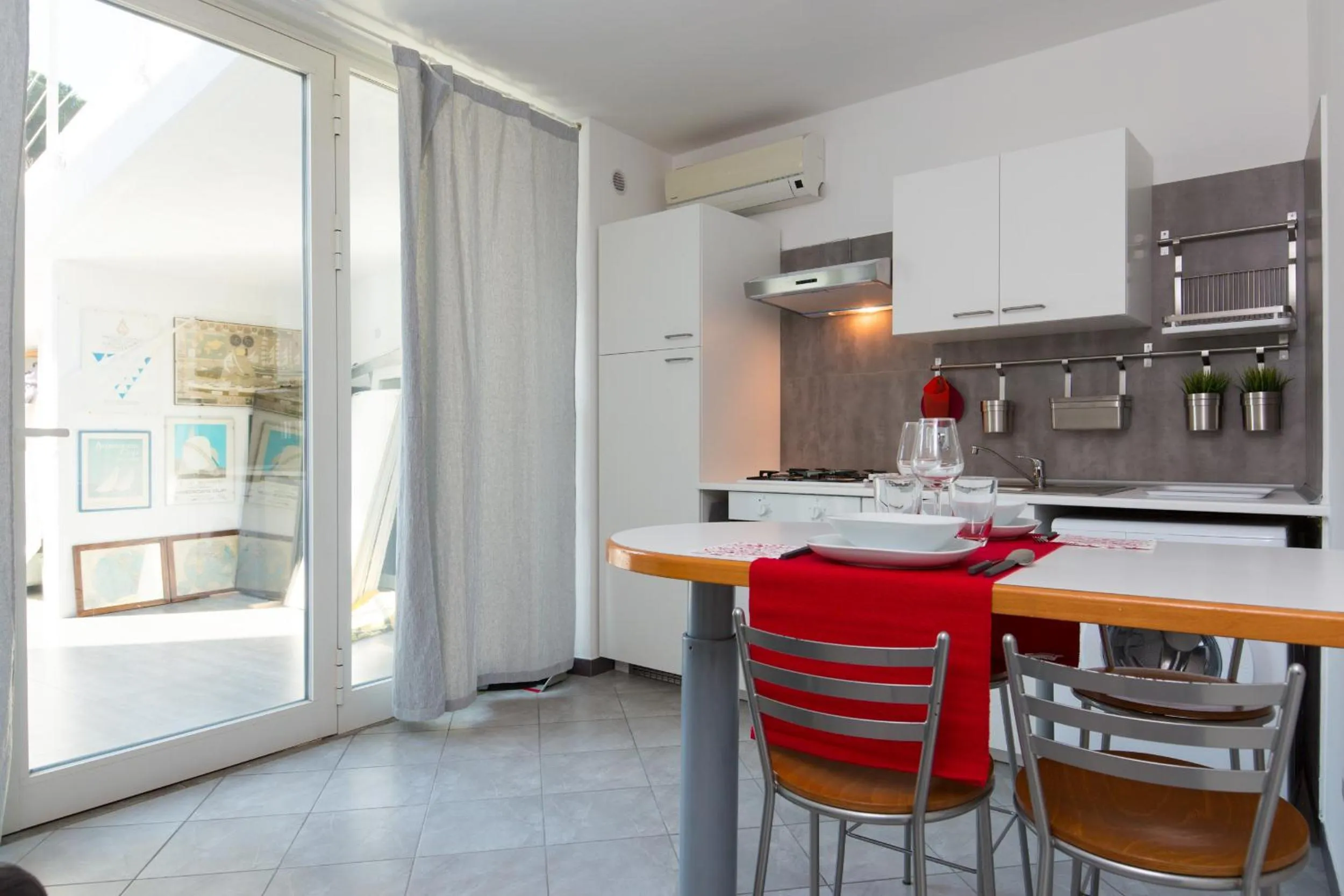 Kitchen or kitchenette in Niclas Luxury Apartments EUR
