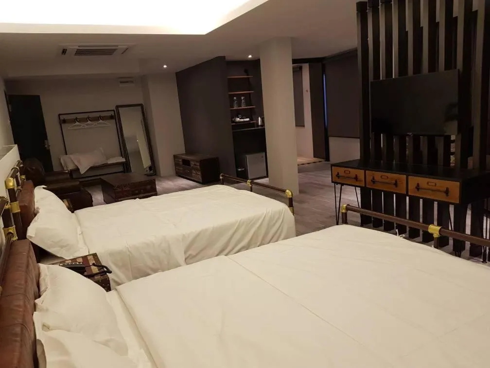 Bed in Hotel Kristal