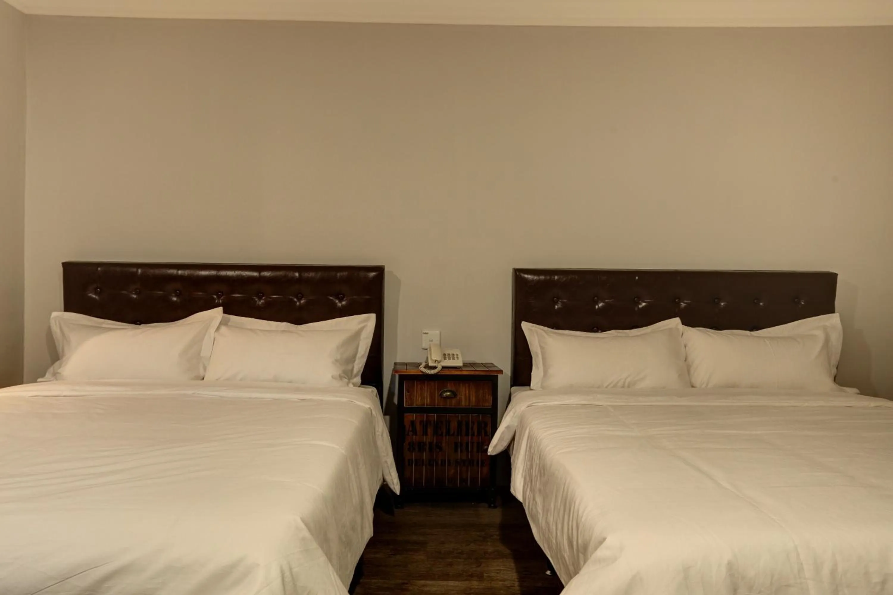 Bed in Hotel Kristal