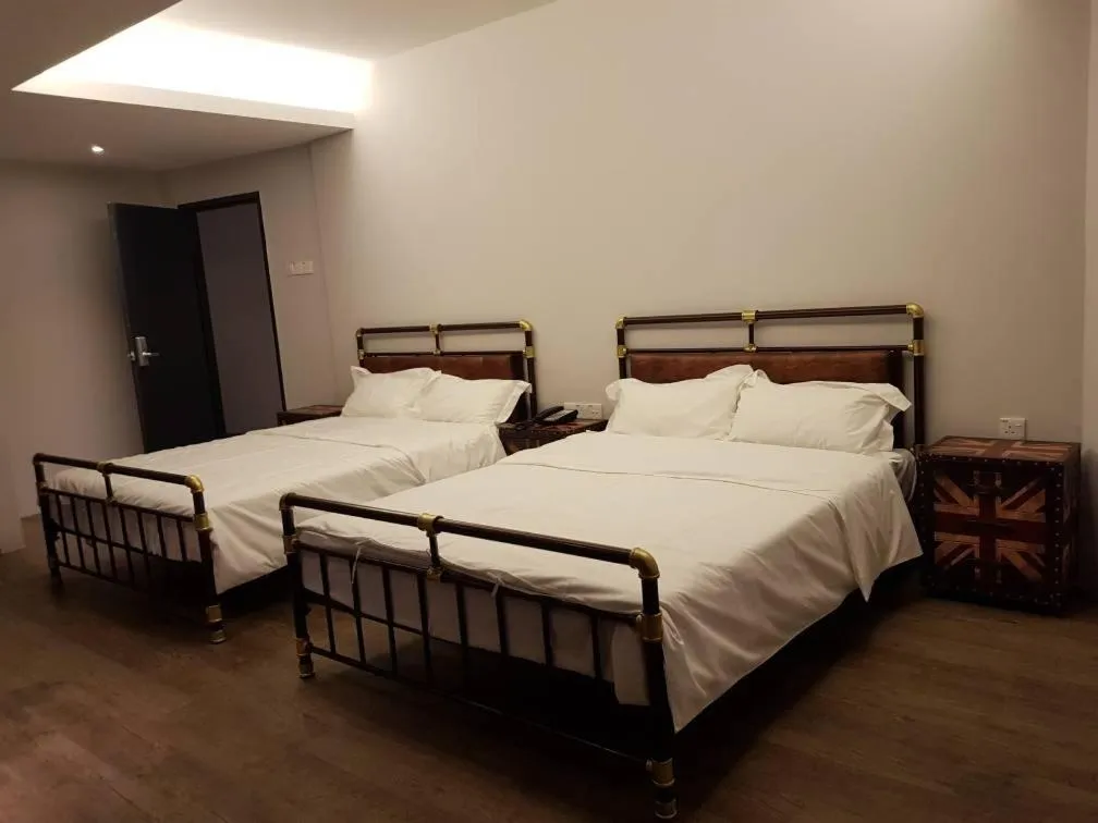 Bed in Hotel Kristal