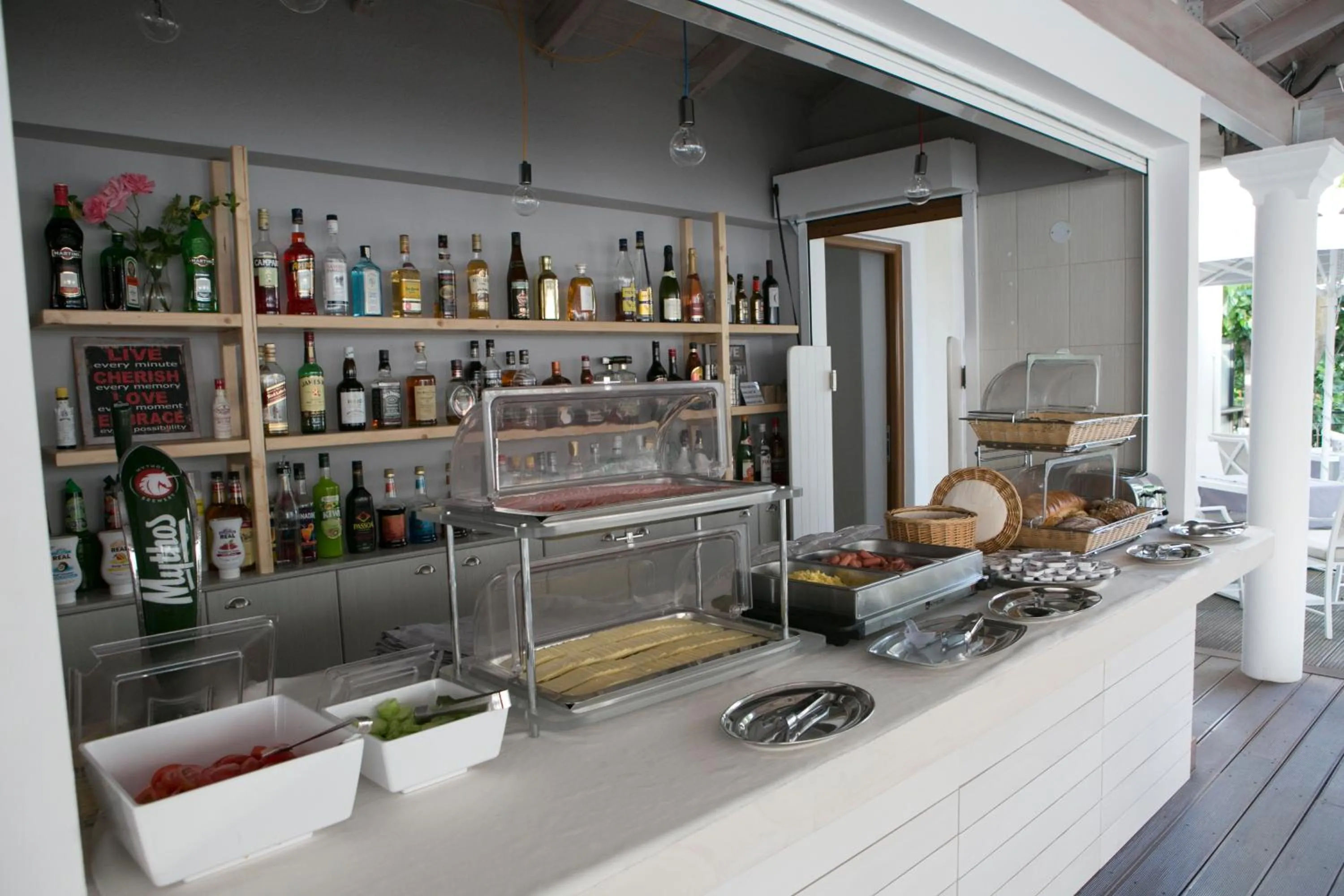 Buffet breakfast in Hotel Rezi