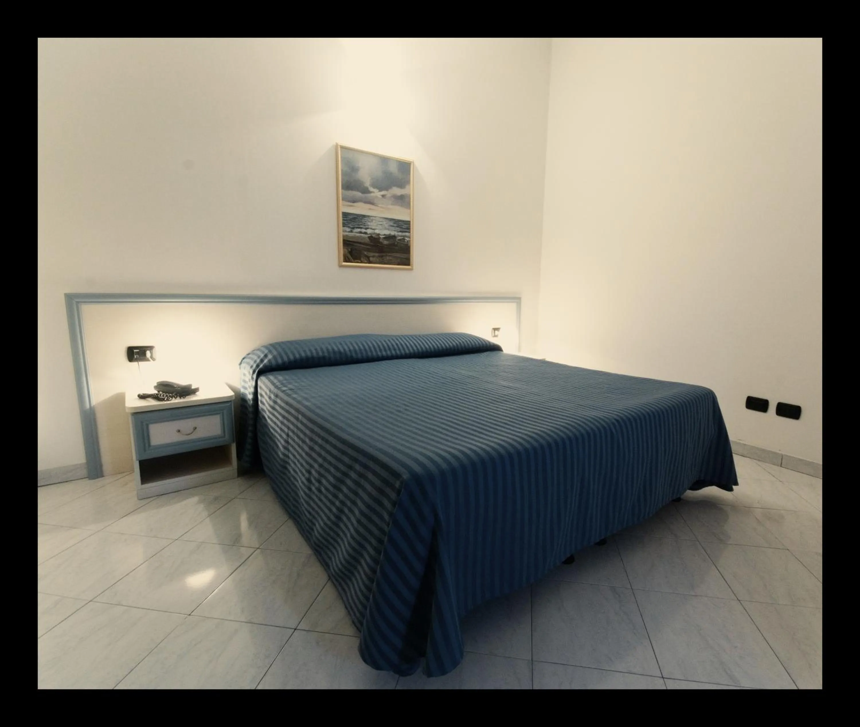 Bed in Hotel Residence Mediterraneo
