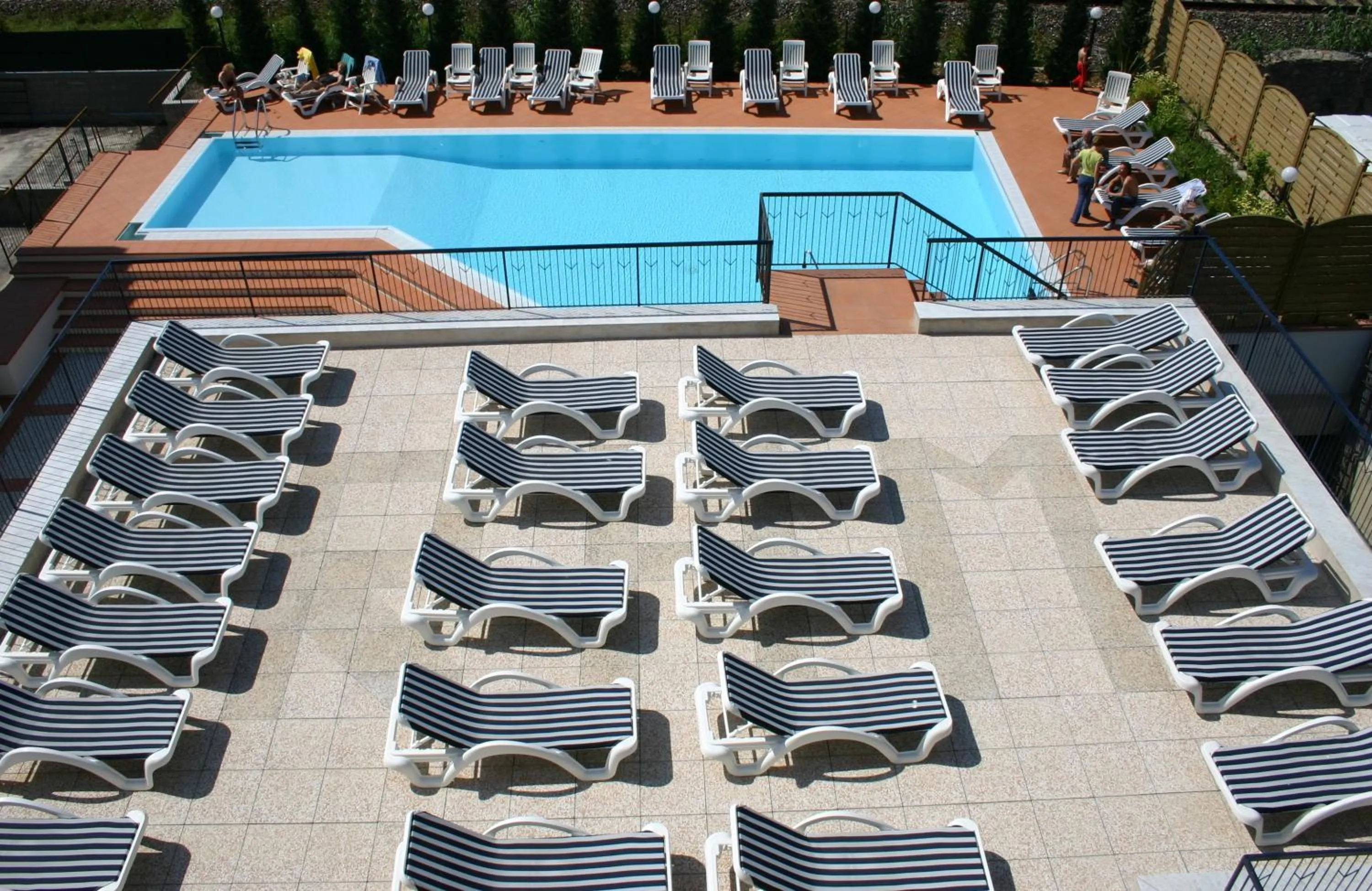 Balcony/Terrace in Hotel Residence Mediterraneo