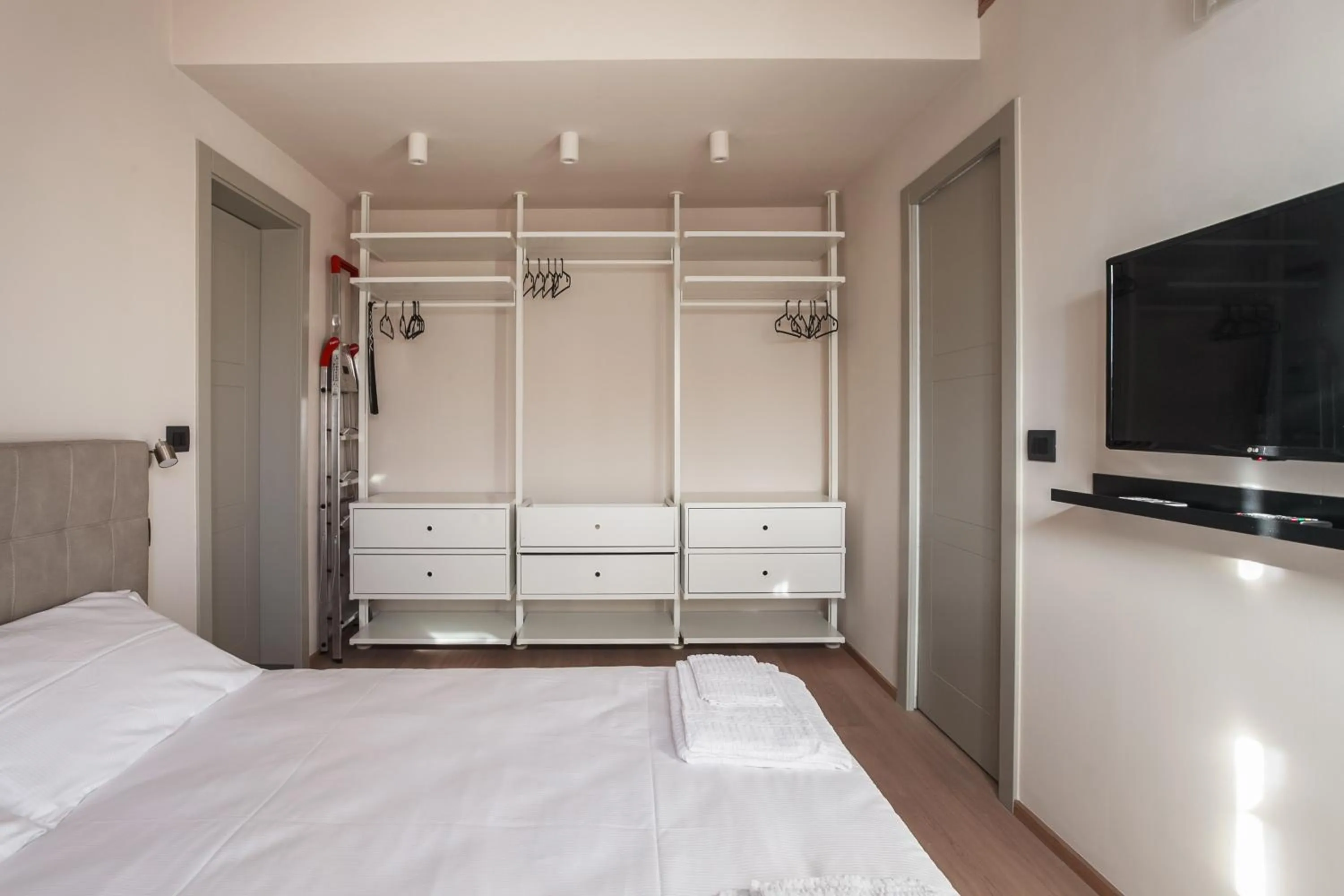 TV and multimedia, Bed in Sant'Orsola Suites Apartments