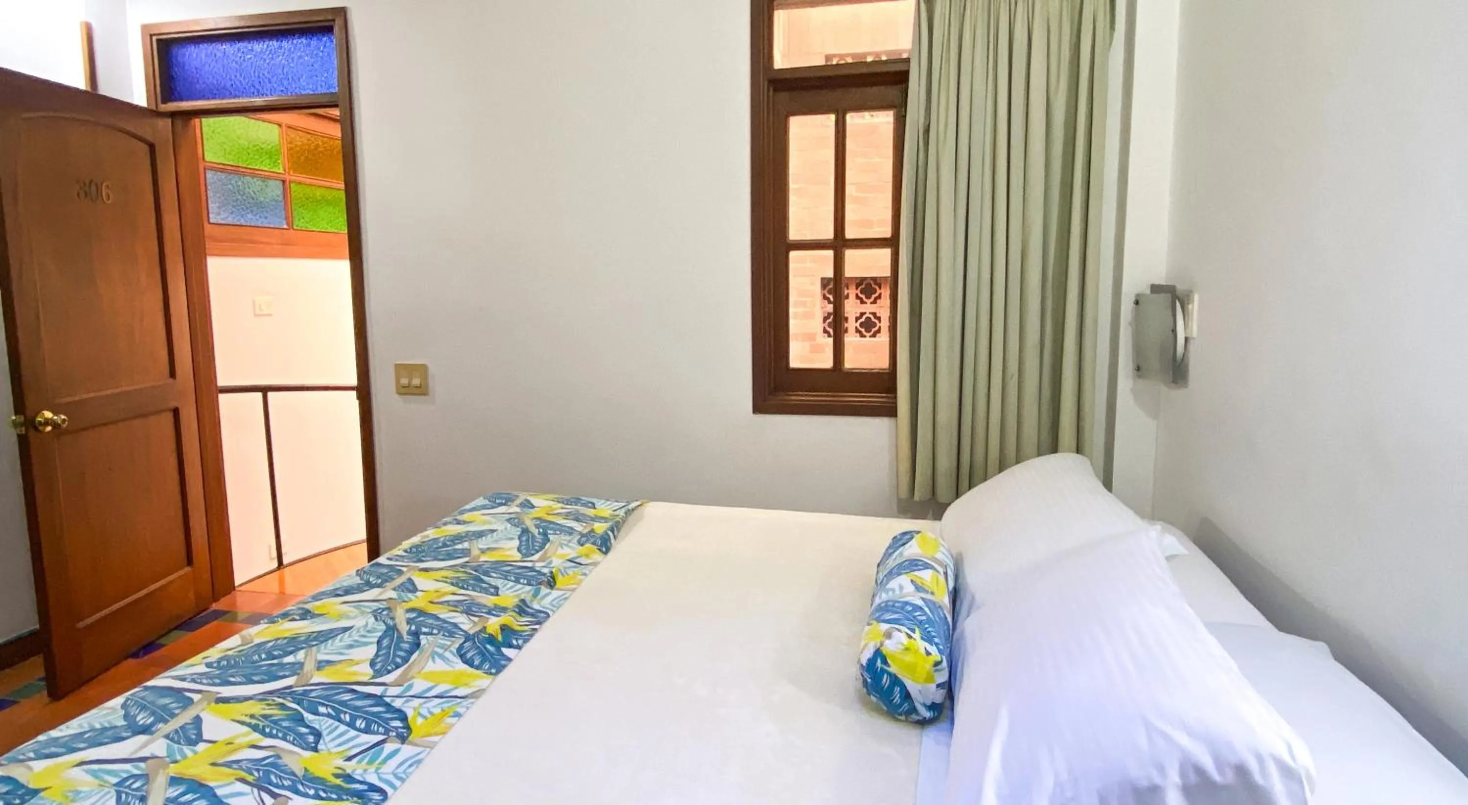 Bed in Hotel Casa Santa Monica Norte