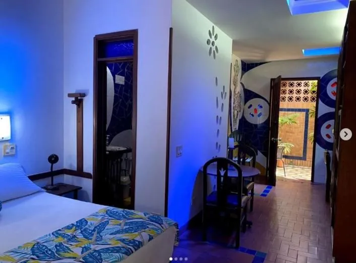 Bedroom, Bed in Hotel Casa Santa Monica Norte