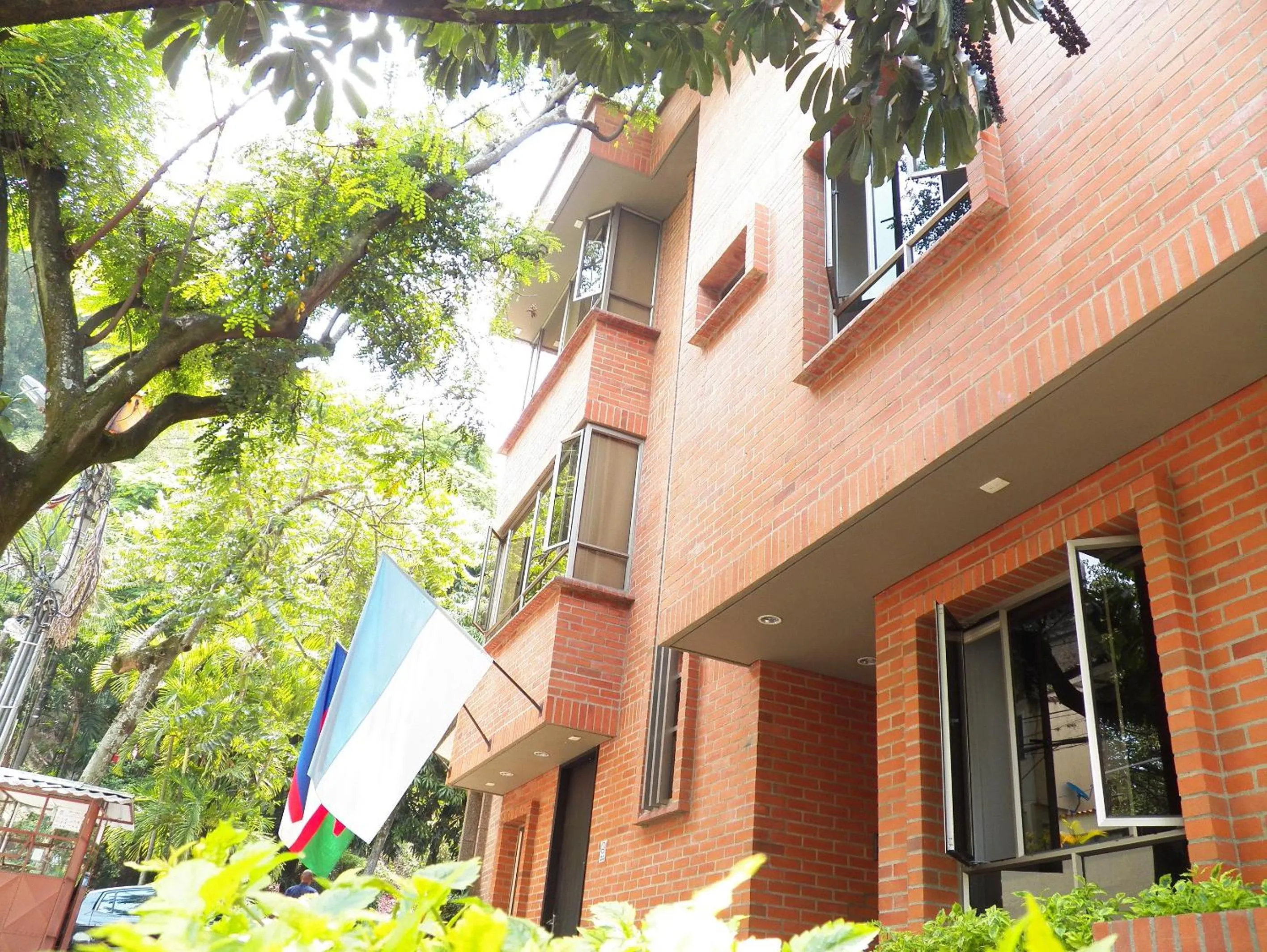 Facade/entrance in Hotel Casa Santa Monica Norte