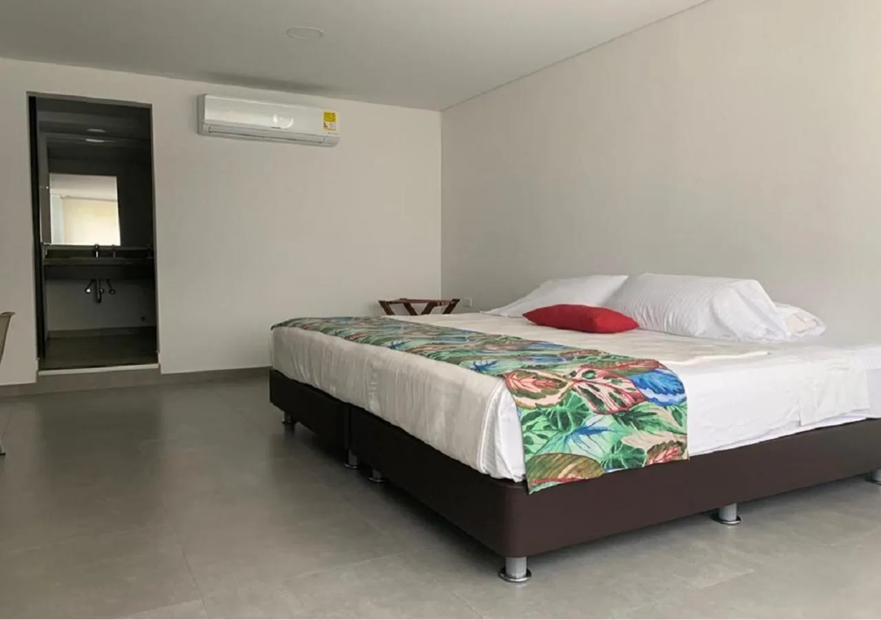 Bed in Hotel Casa Santa Monica Norte