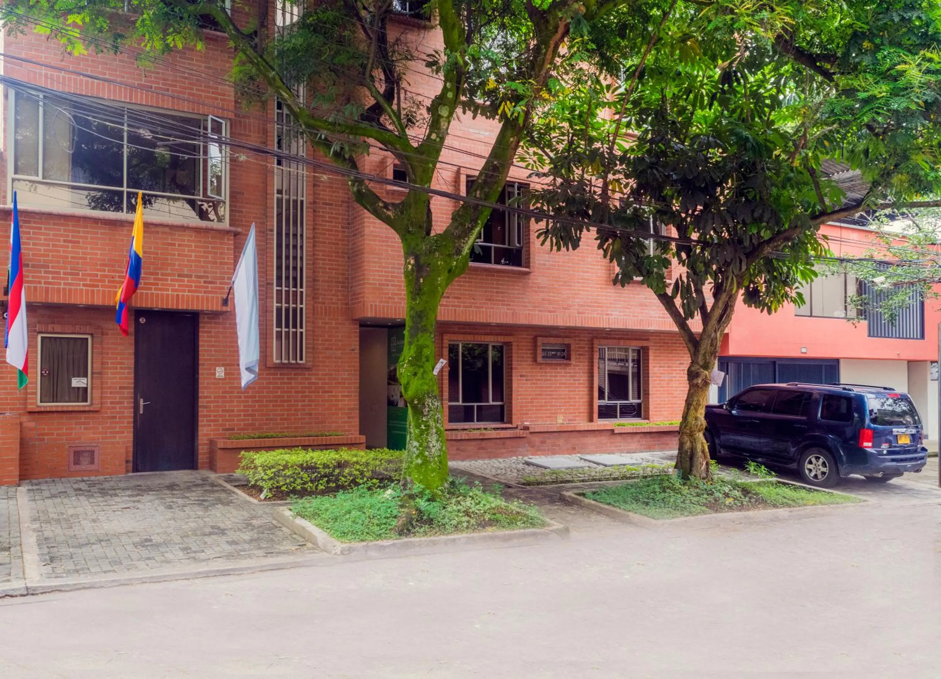 Facade/entrance in Hotel Casa Santa Monica Norte