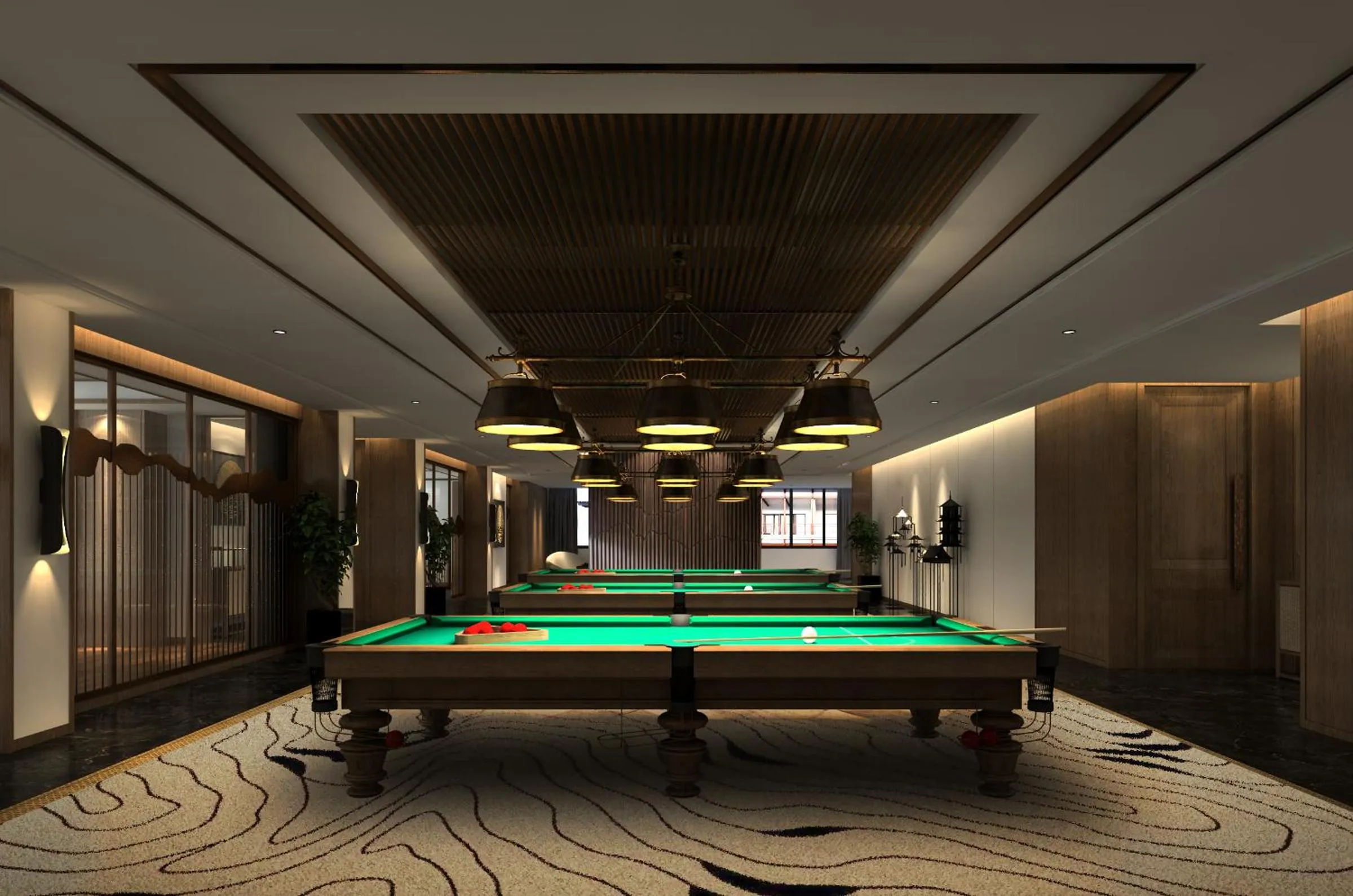 Billiards in Wyndham Guilin Pingle