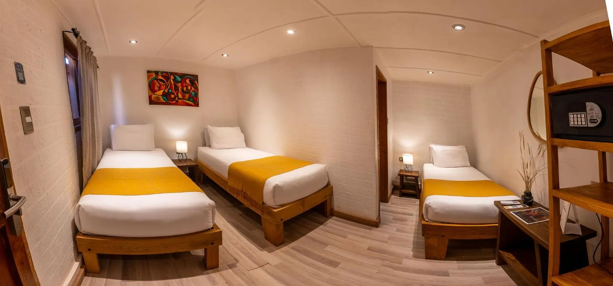 Bed in Hotel Don Raul