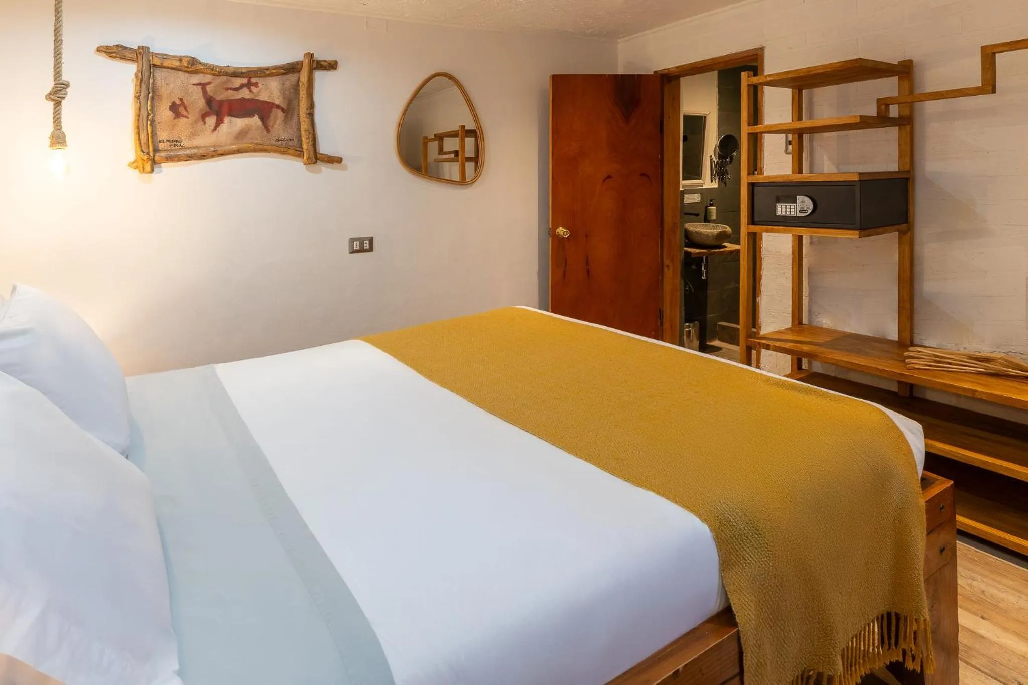 Bed in Hotel Don Raul