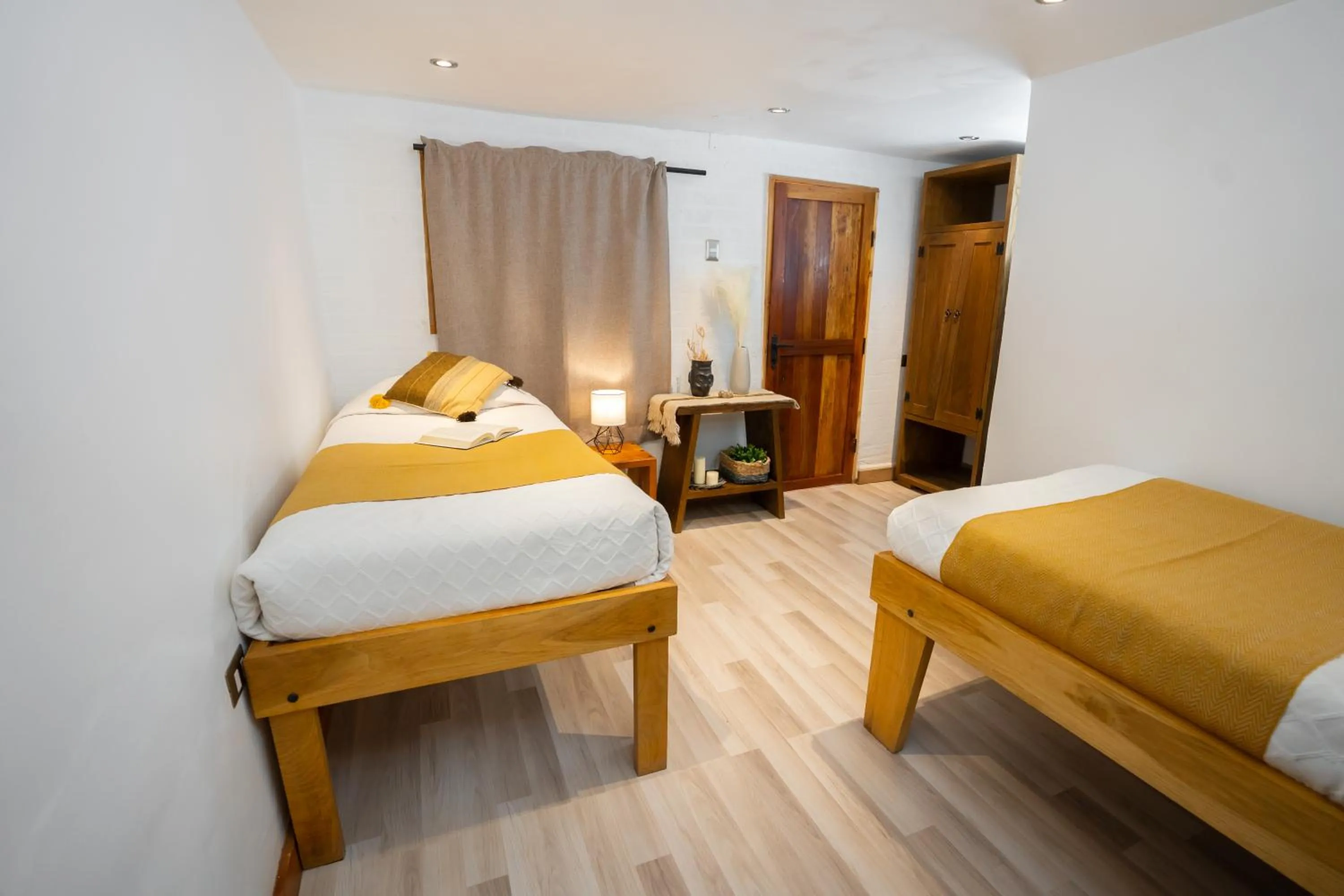 Bed in Hotel Don Raul