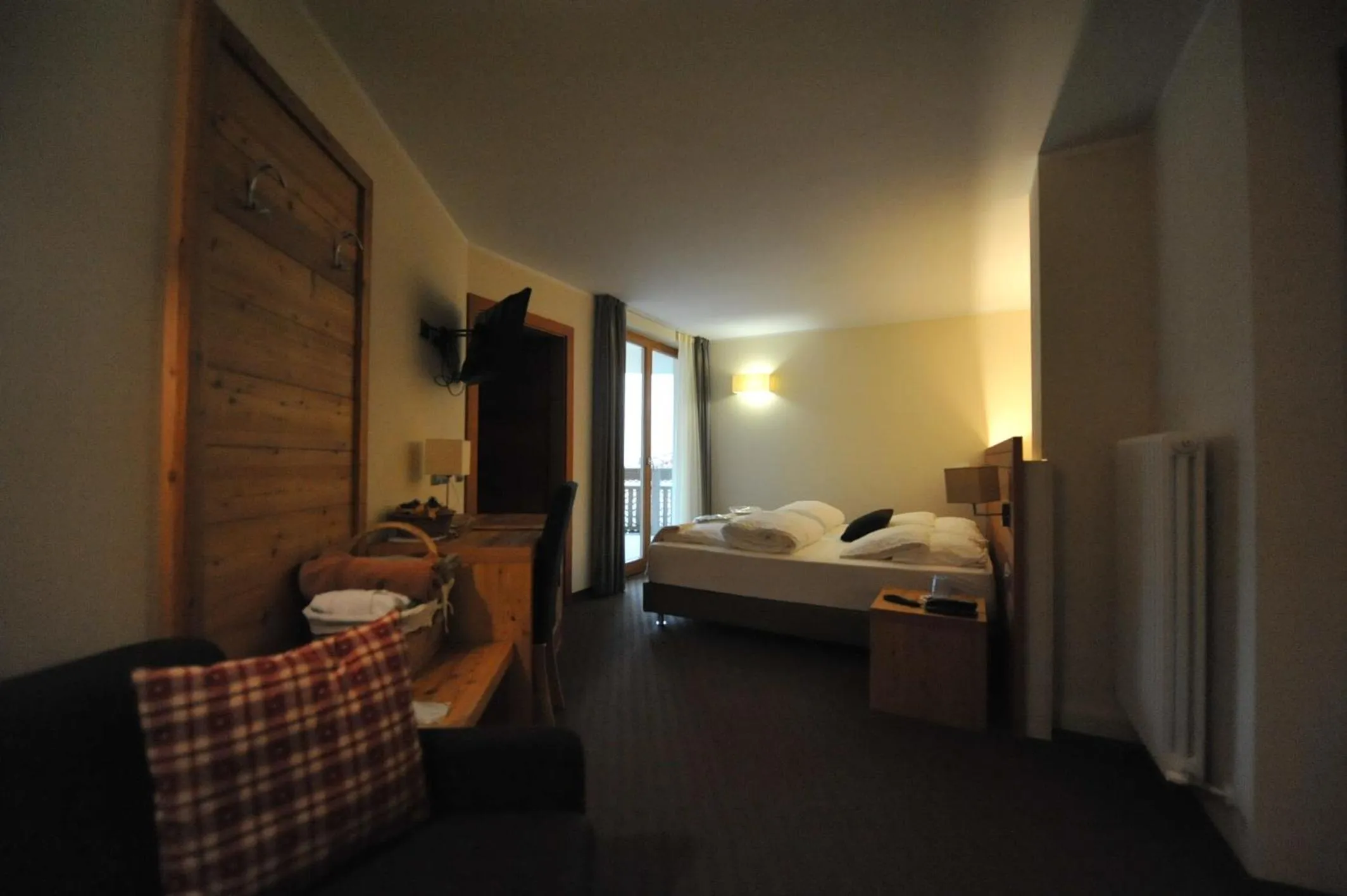 Bed in Bio Hotel Brusago Vital & Wellness