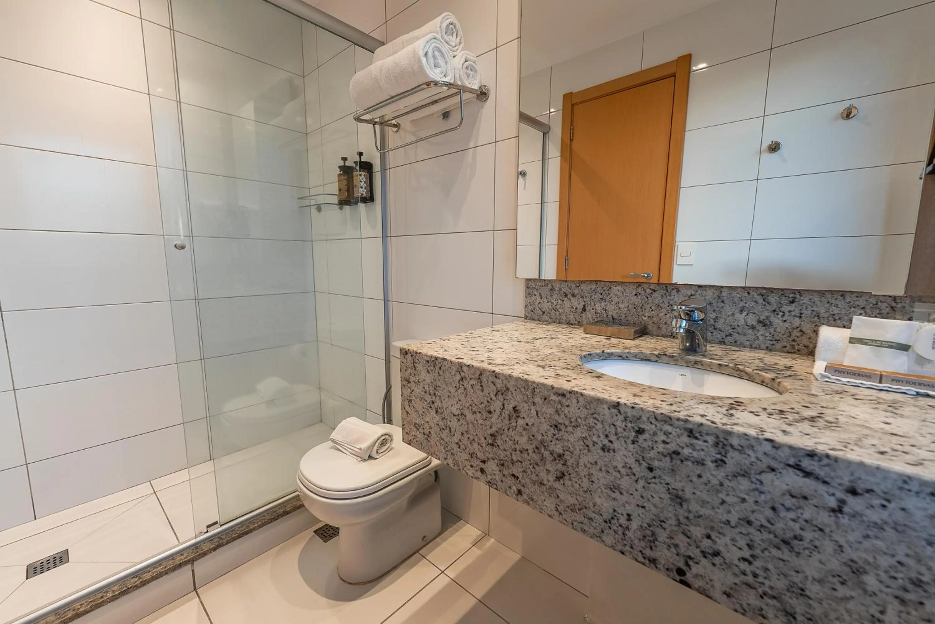 Bathroom in Hotel Laghetto Stilo Higienópolis