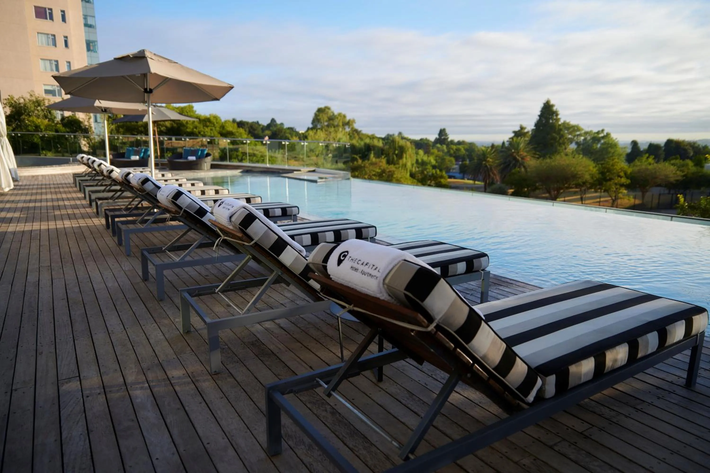 sunbed in The Capital on the Park