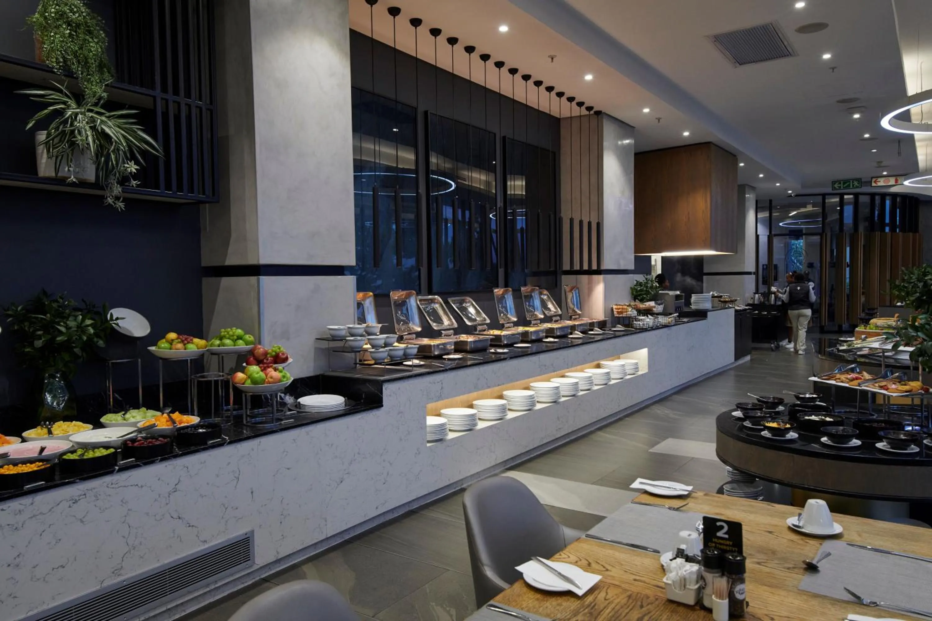 Buffet breakfast in The Capital on the Park