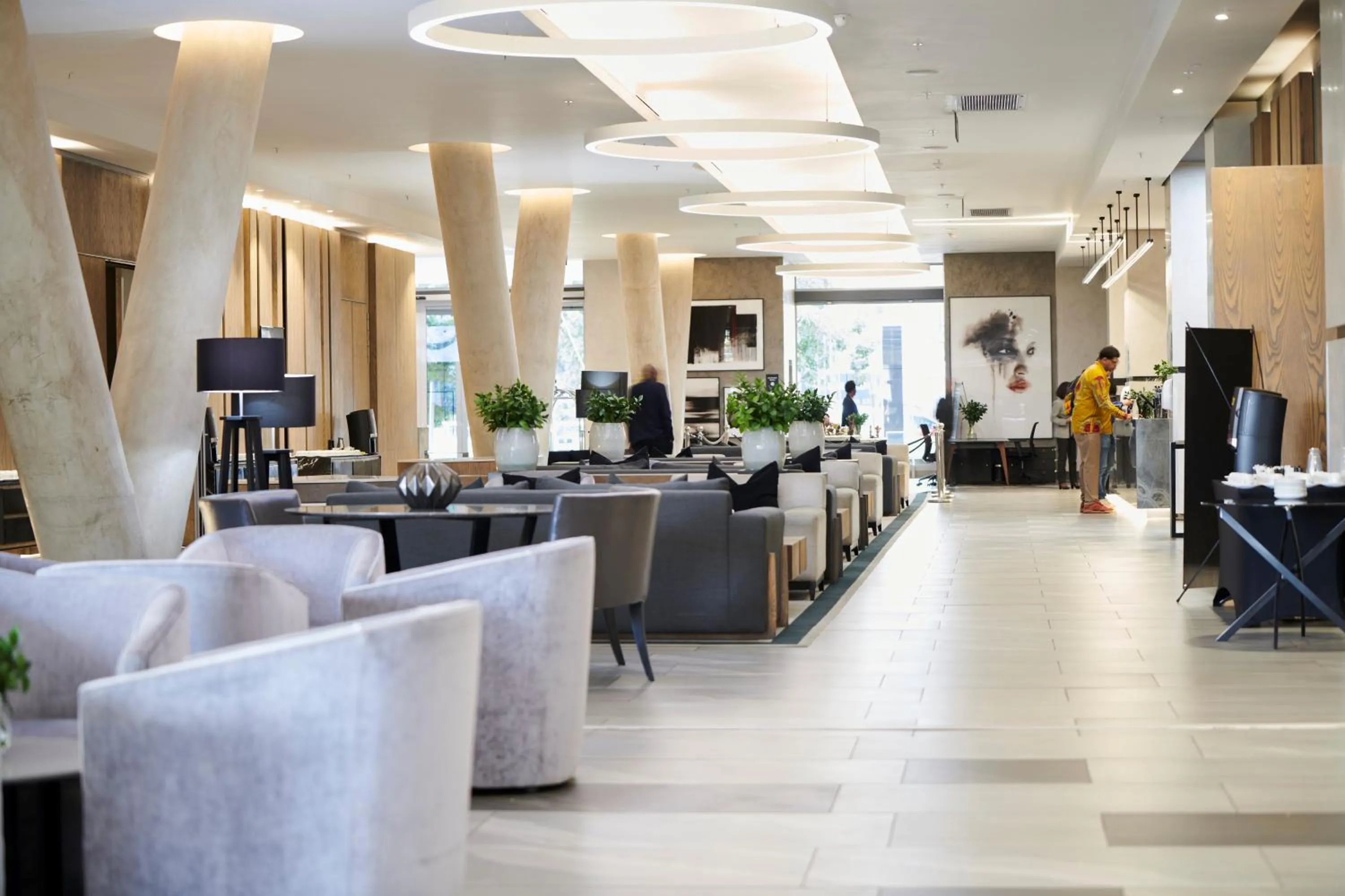 Lobby or reception in The Capital on the Park